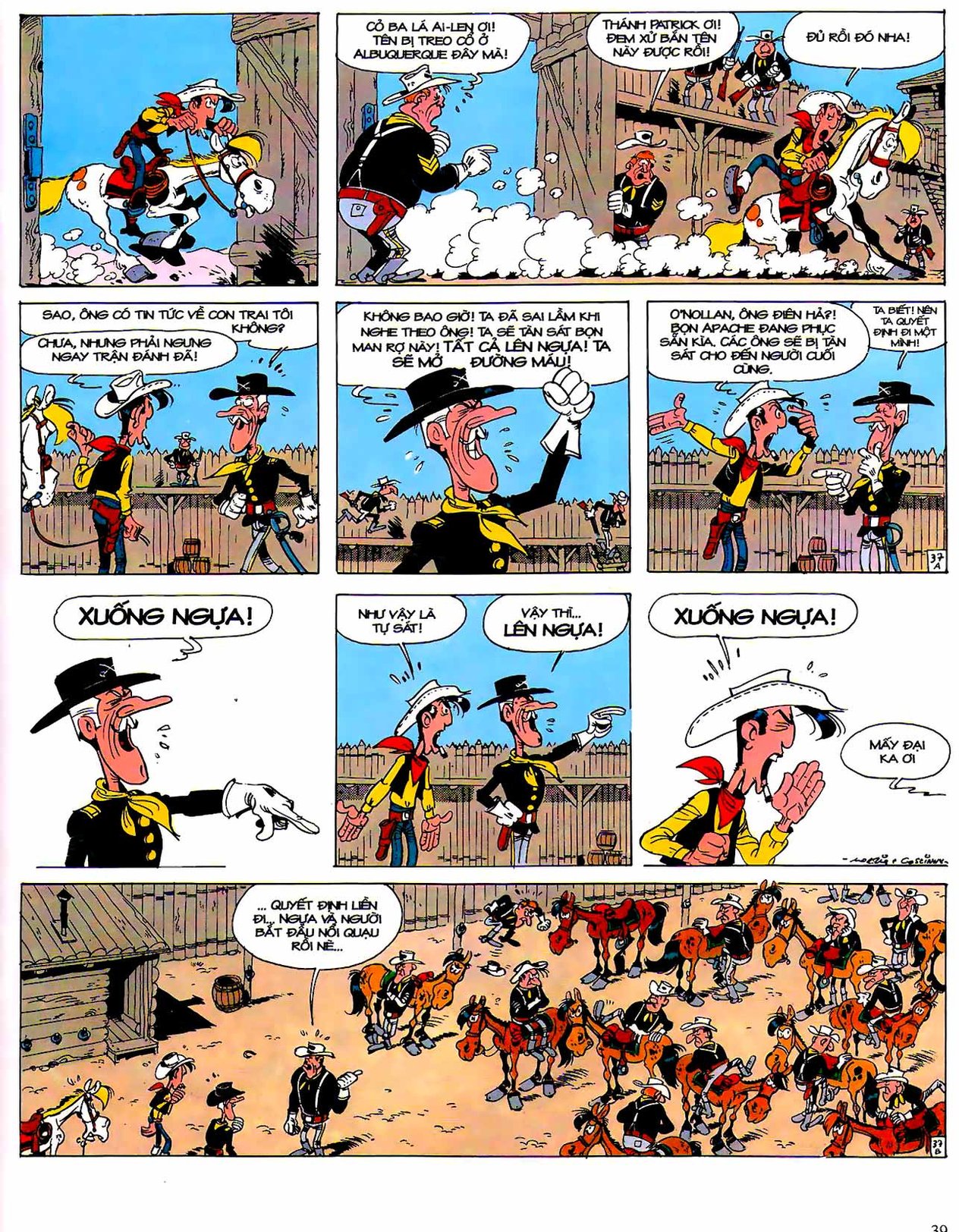 Chiến Binh Apache Lucky Luke — page 37