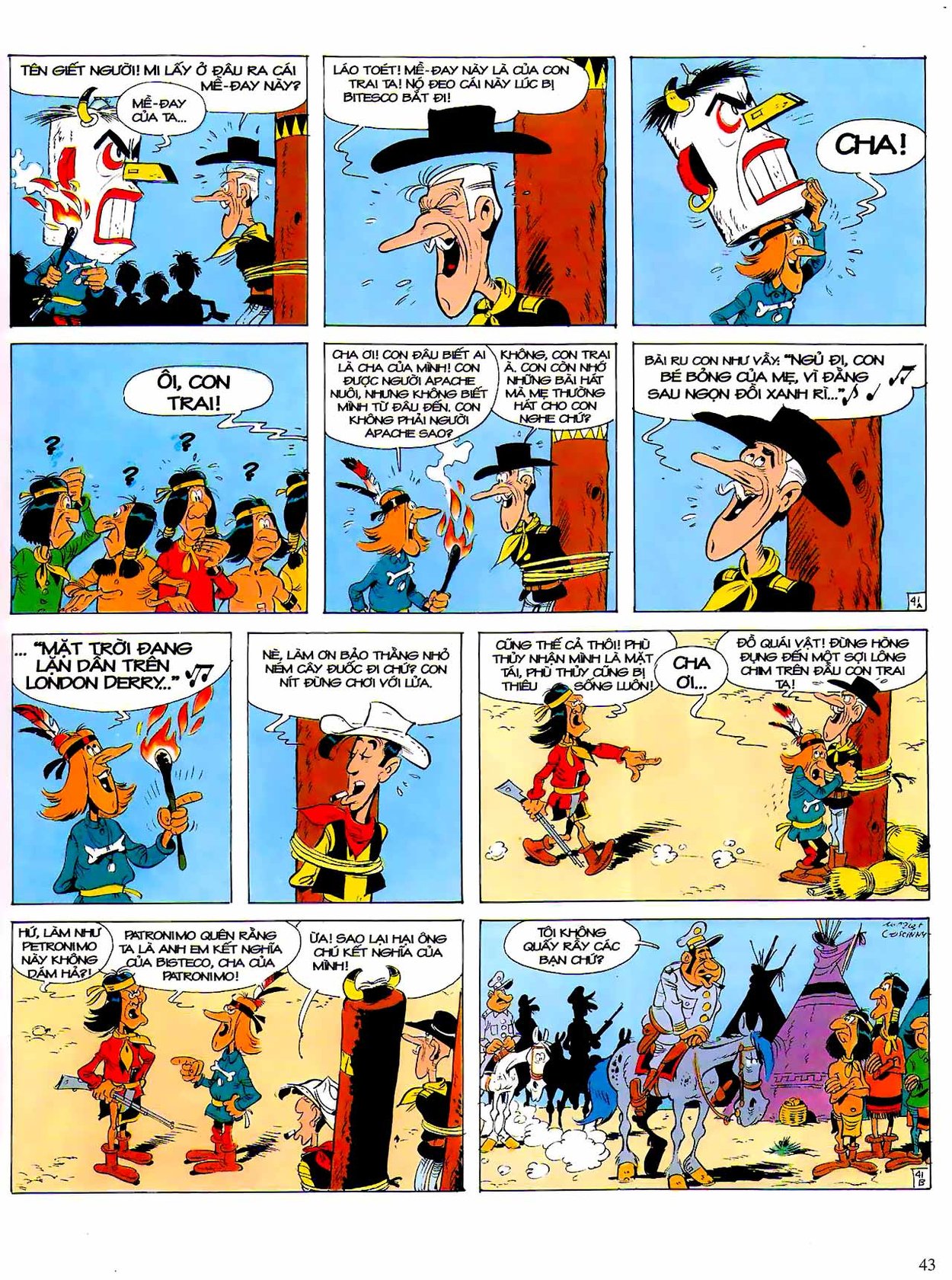 Chiến Binh Apache Lucky Luke — page 41