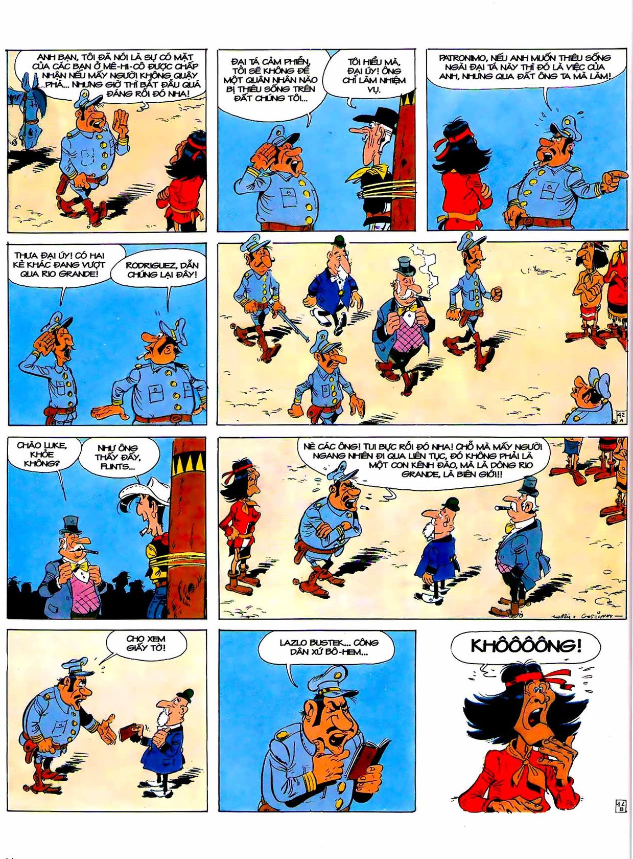 Chiến Binh Apache Lucky Luke — page 42