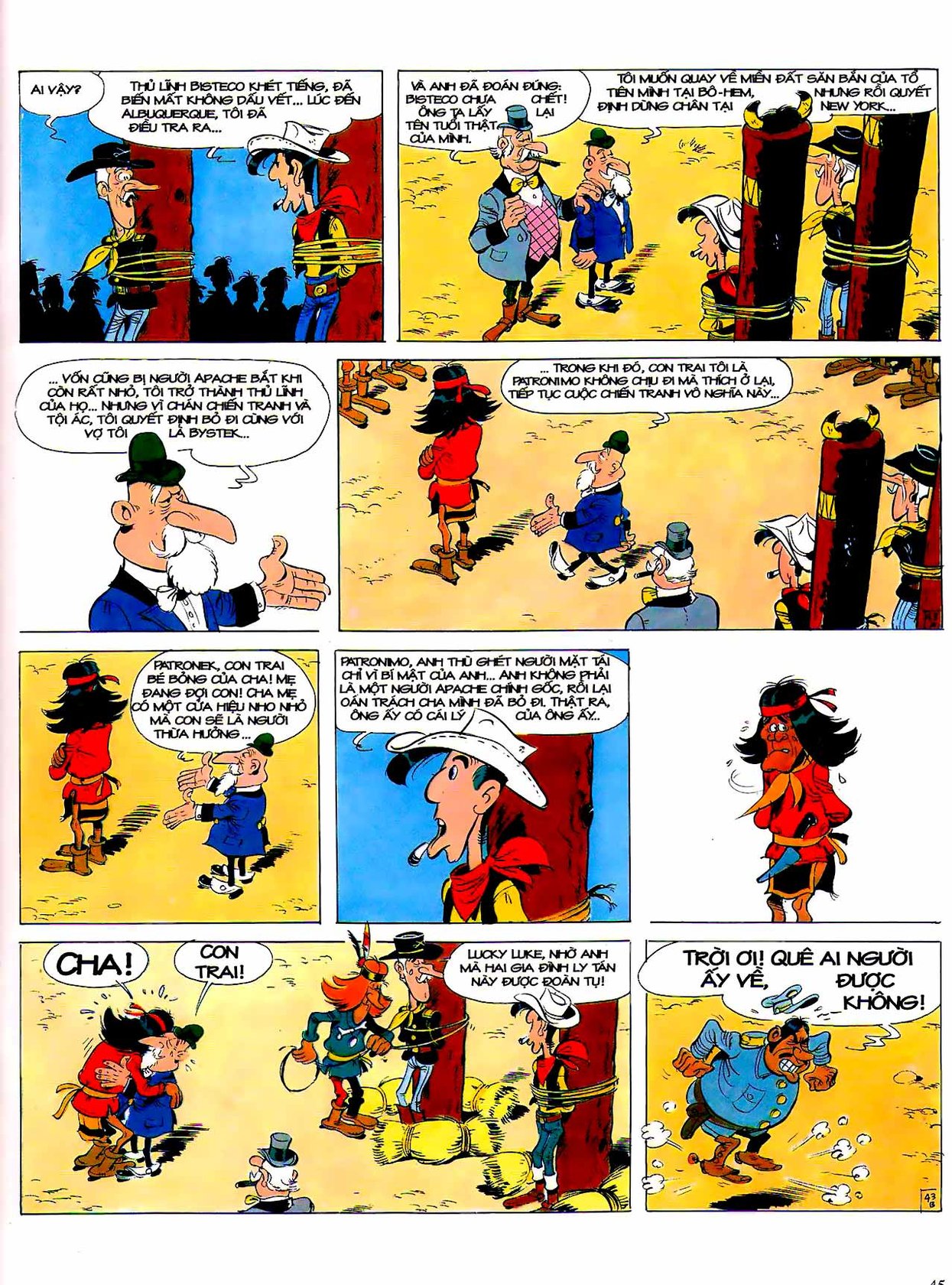 Chiến Binh Apache Lucky Luke — page 43