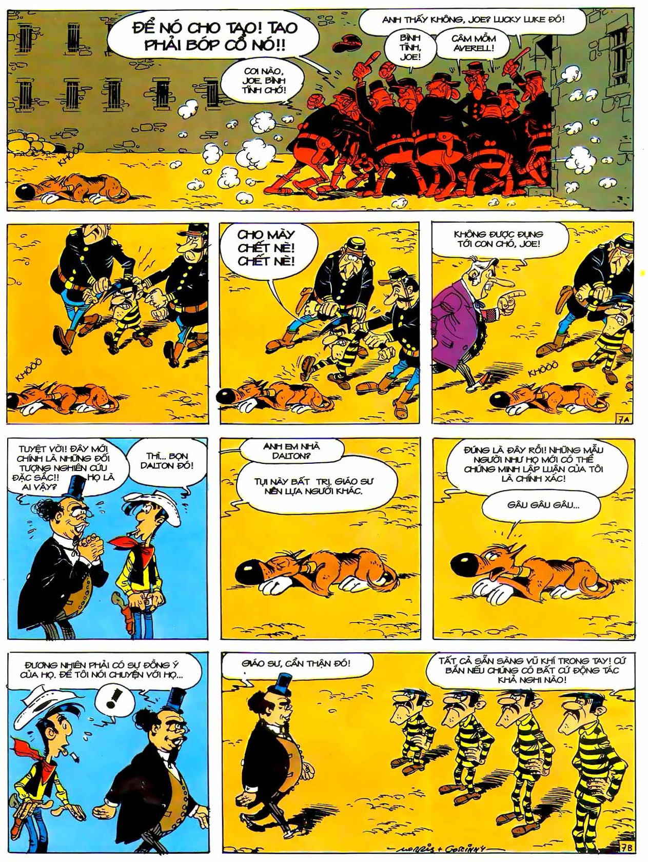 Tứ Quái Dalton Hết Bệnh — page 8