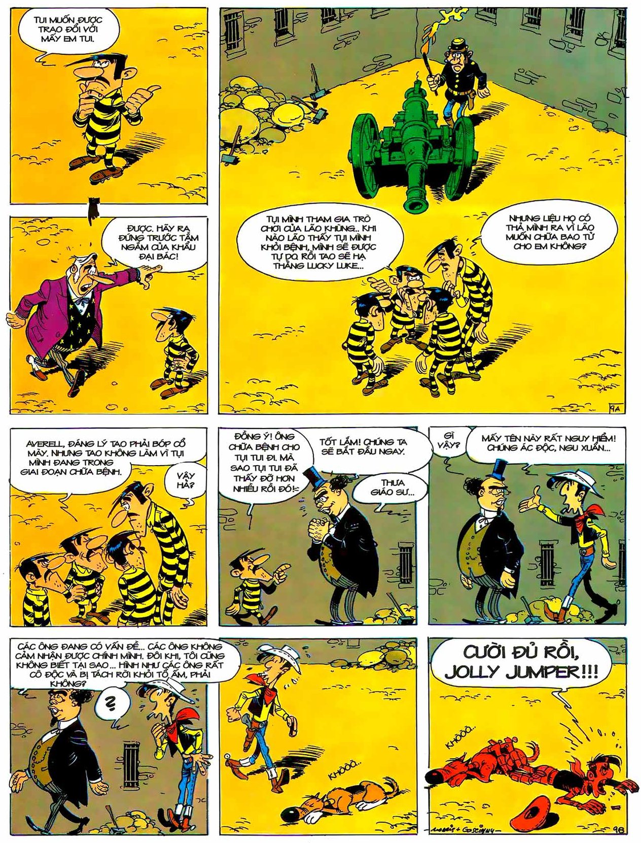 Tứ Quái Dalton Hết Bệnh — page 10