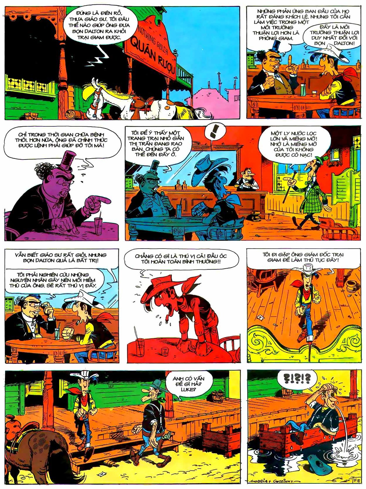 Tứ Quái Dalton Hết Bệnh — page 12