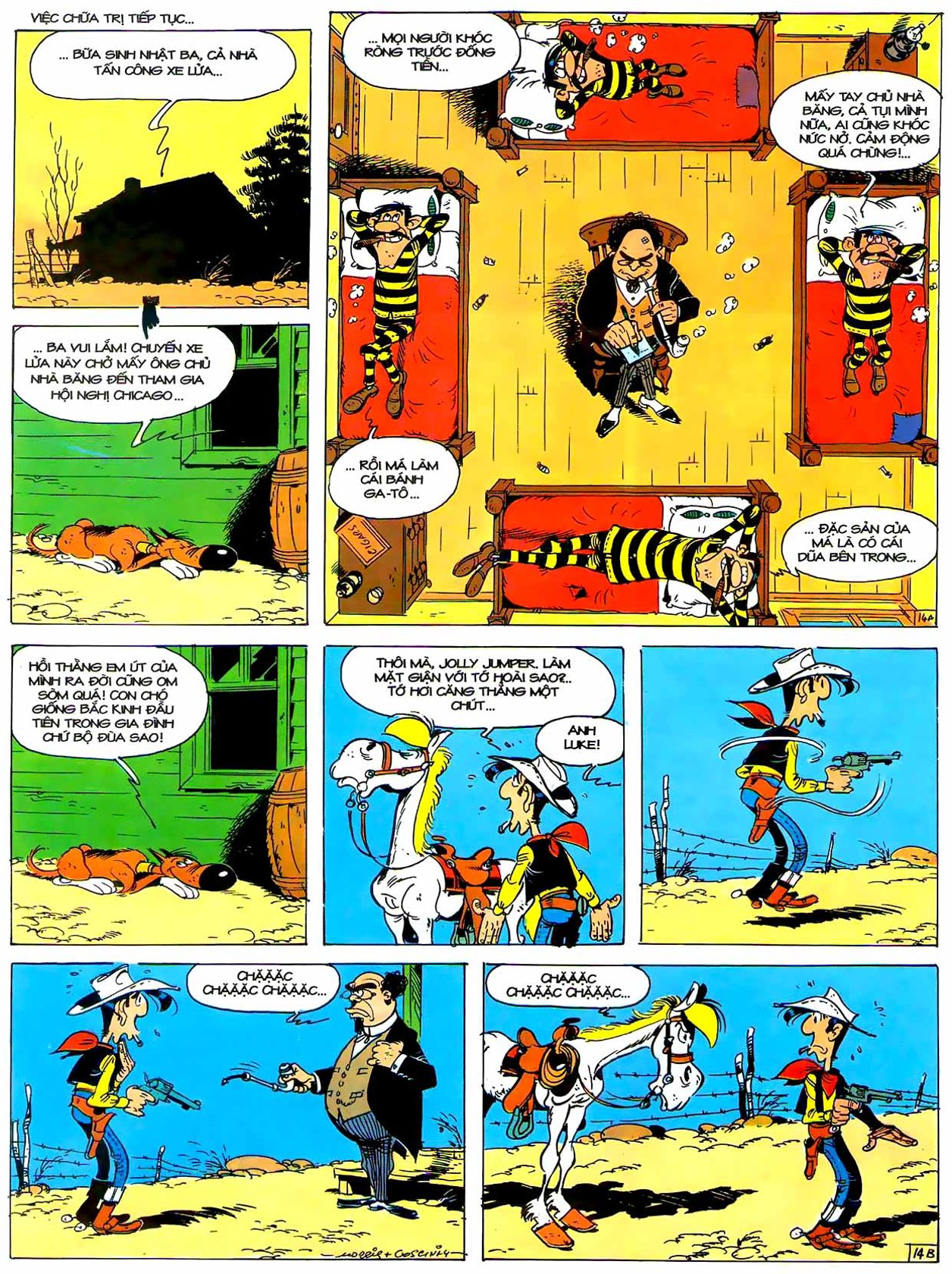 Tứ Quái Dalton Hết Bệnh — page 15