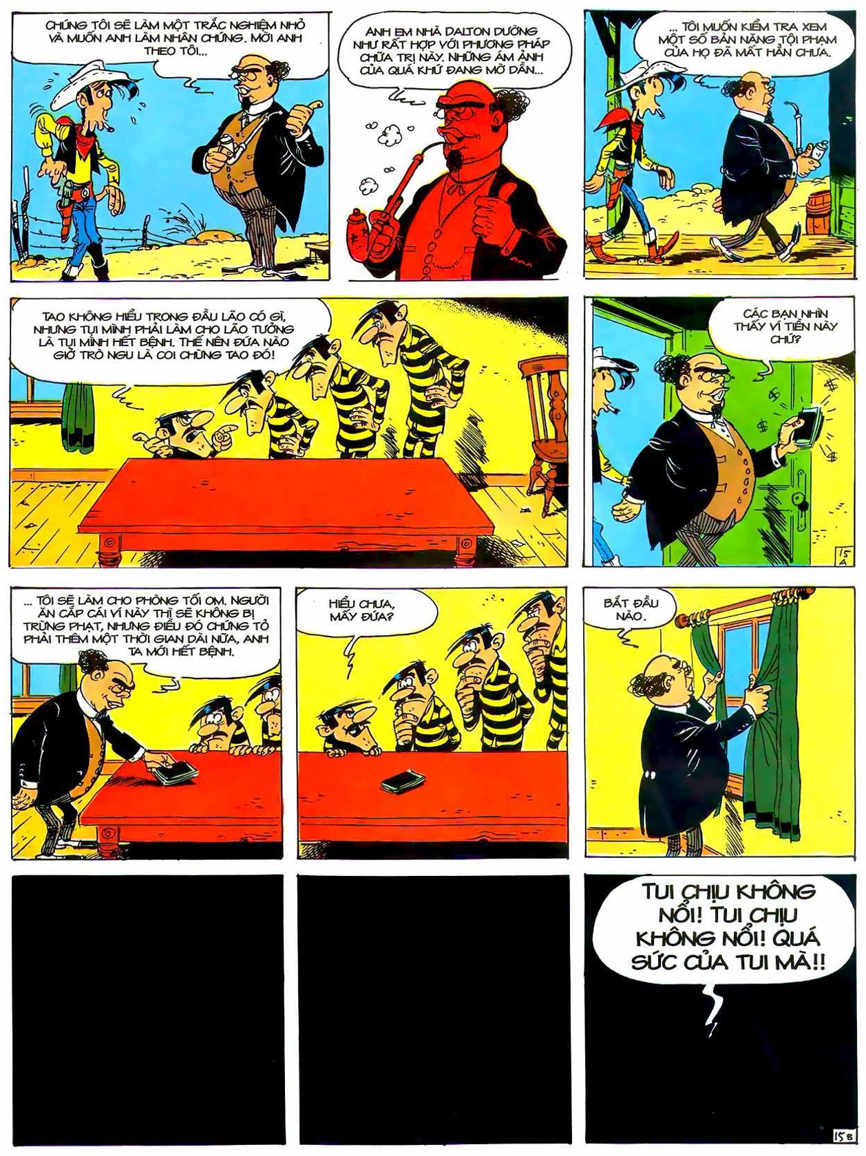 Tứ Quái Dalton Hết Bệnh — page 16
