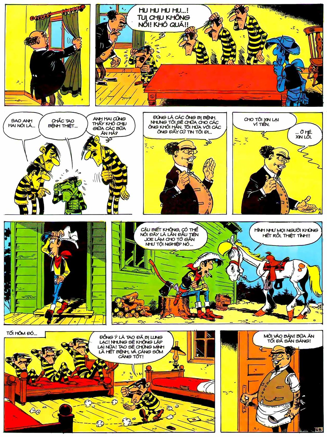 Tứ Quái Dalton Hết Bệnh — page 17