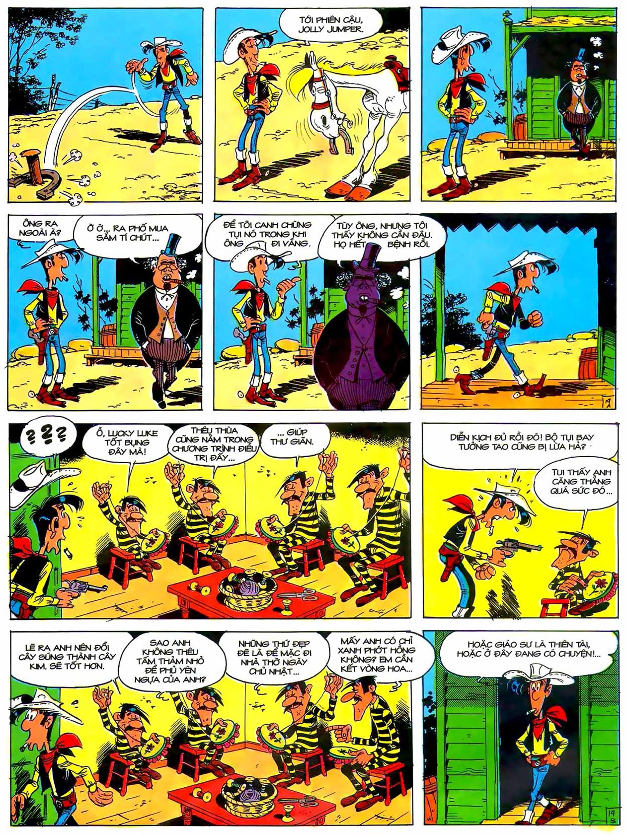 Tứ Quái Dalton Hết Bệnh — page 20