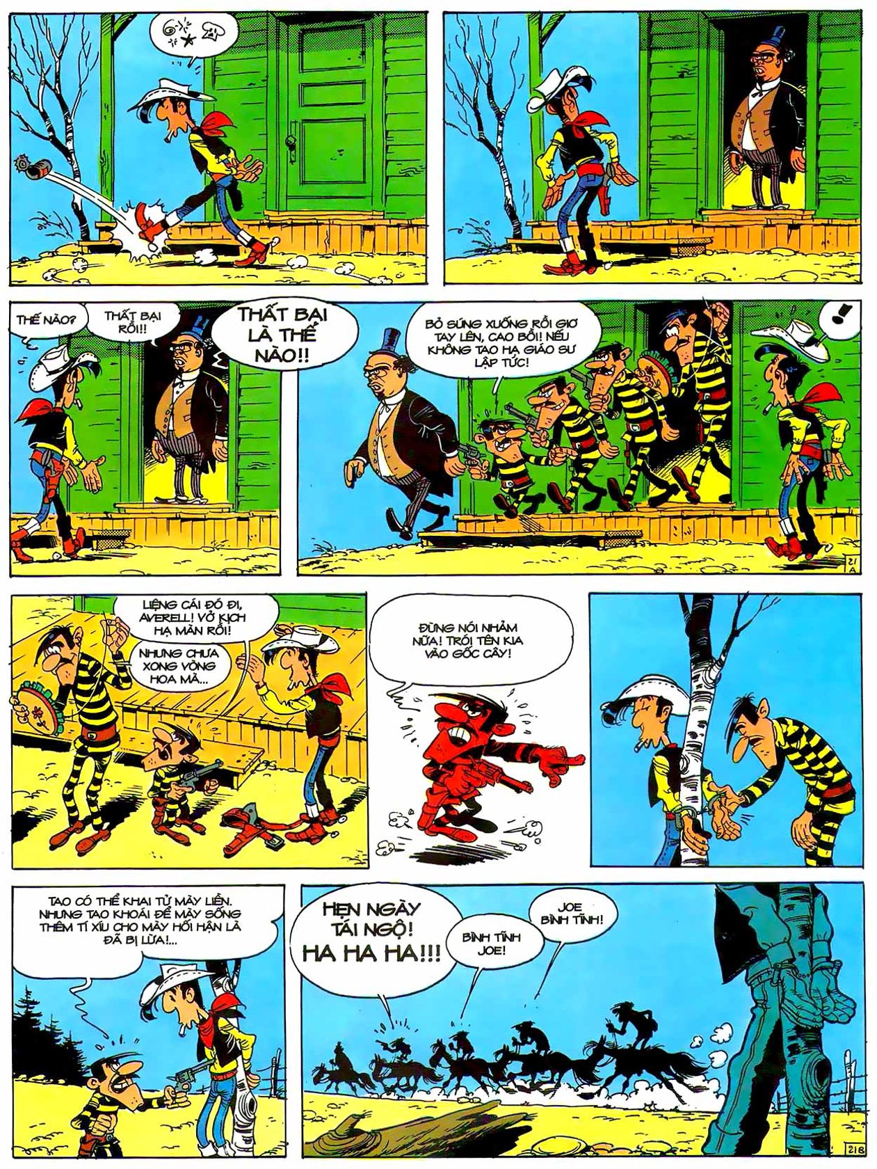 Tứ Quái Dalton Hết Bệnh — page 22