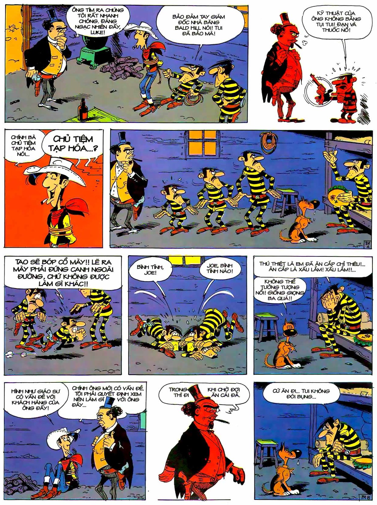 Tứ Quái Dalton Hết Bệnh — page 30