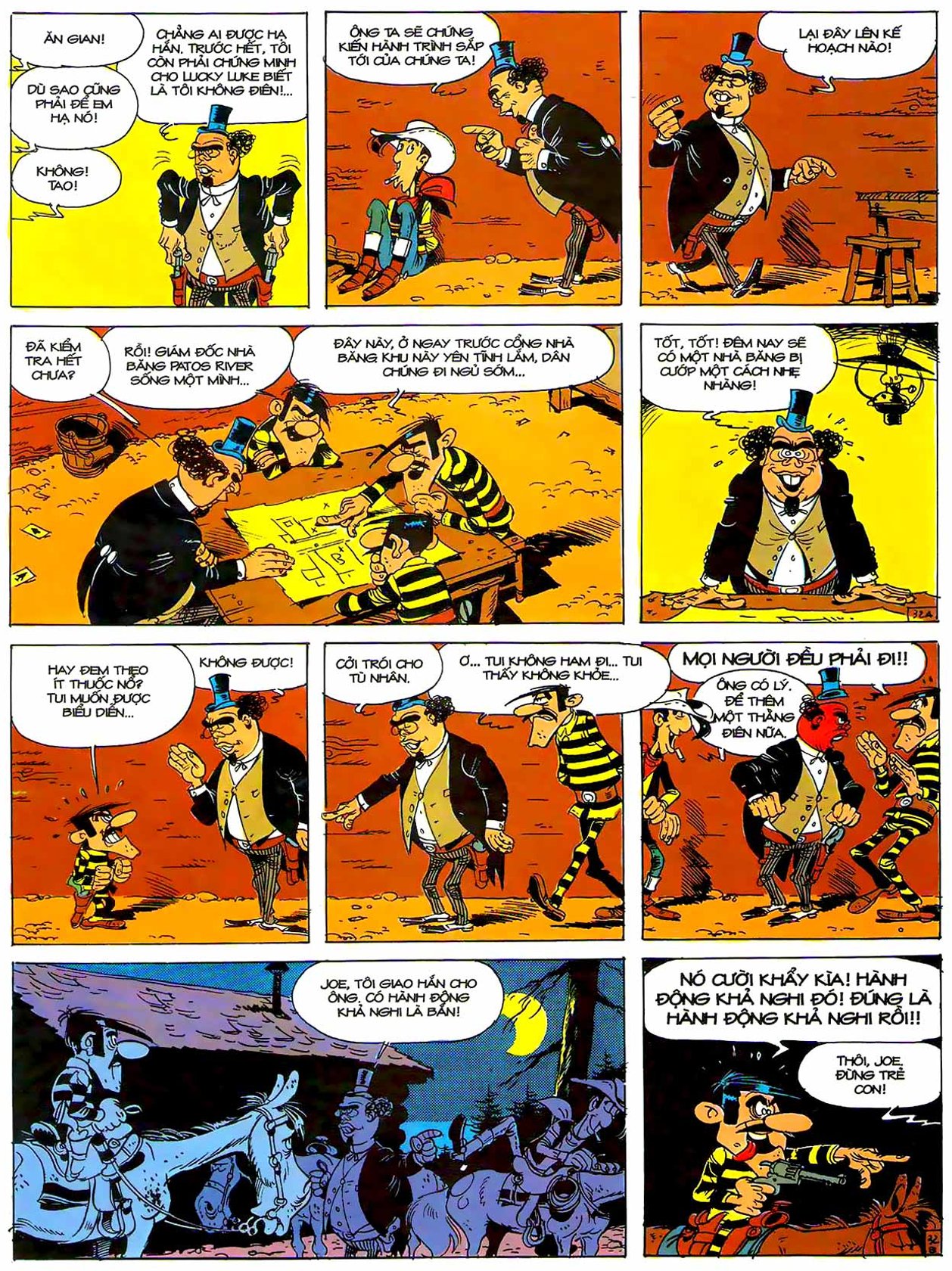 Tứ Quái Dalton Hết Bệnh — page 33