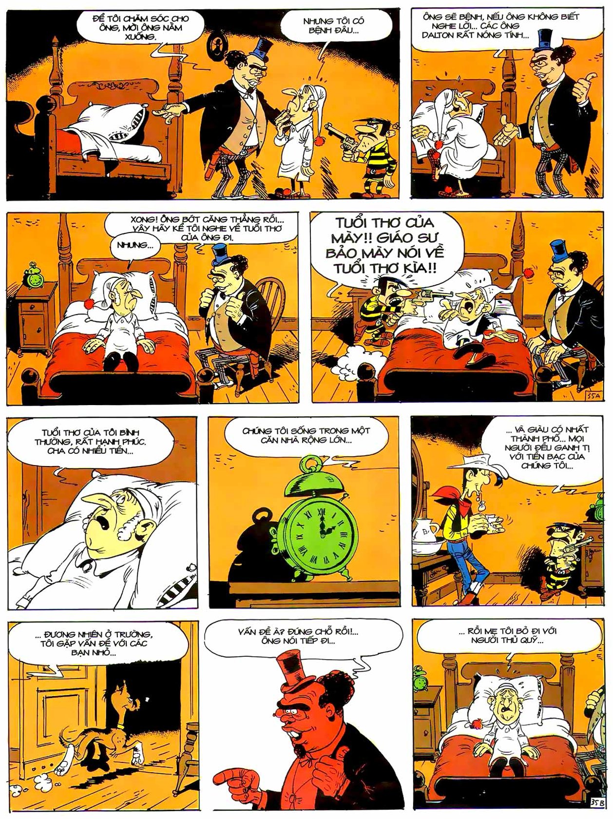 Tứ Quái Dalton Hết Bệnh — page 36