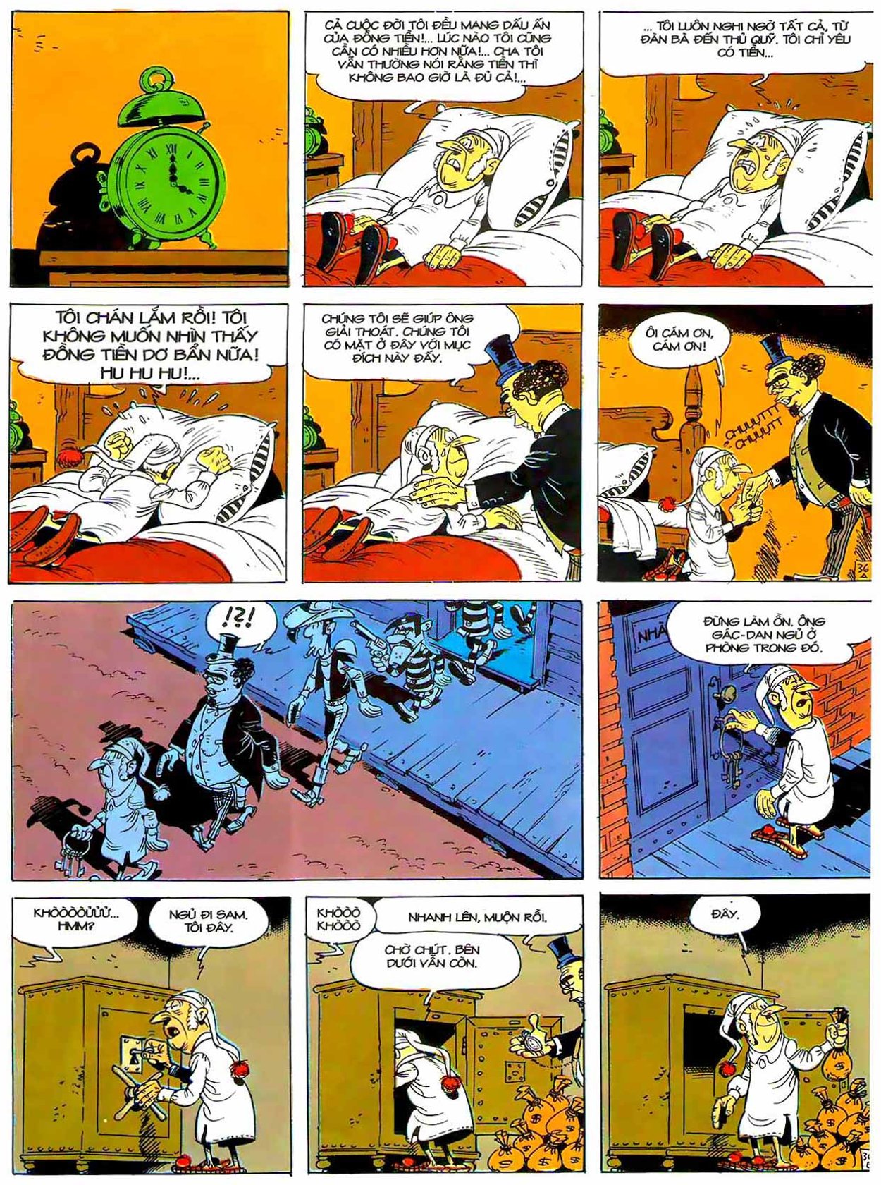 Tứ Quái Dalton Hết Bệnh — page 37
