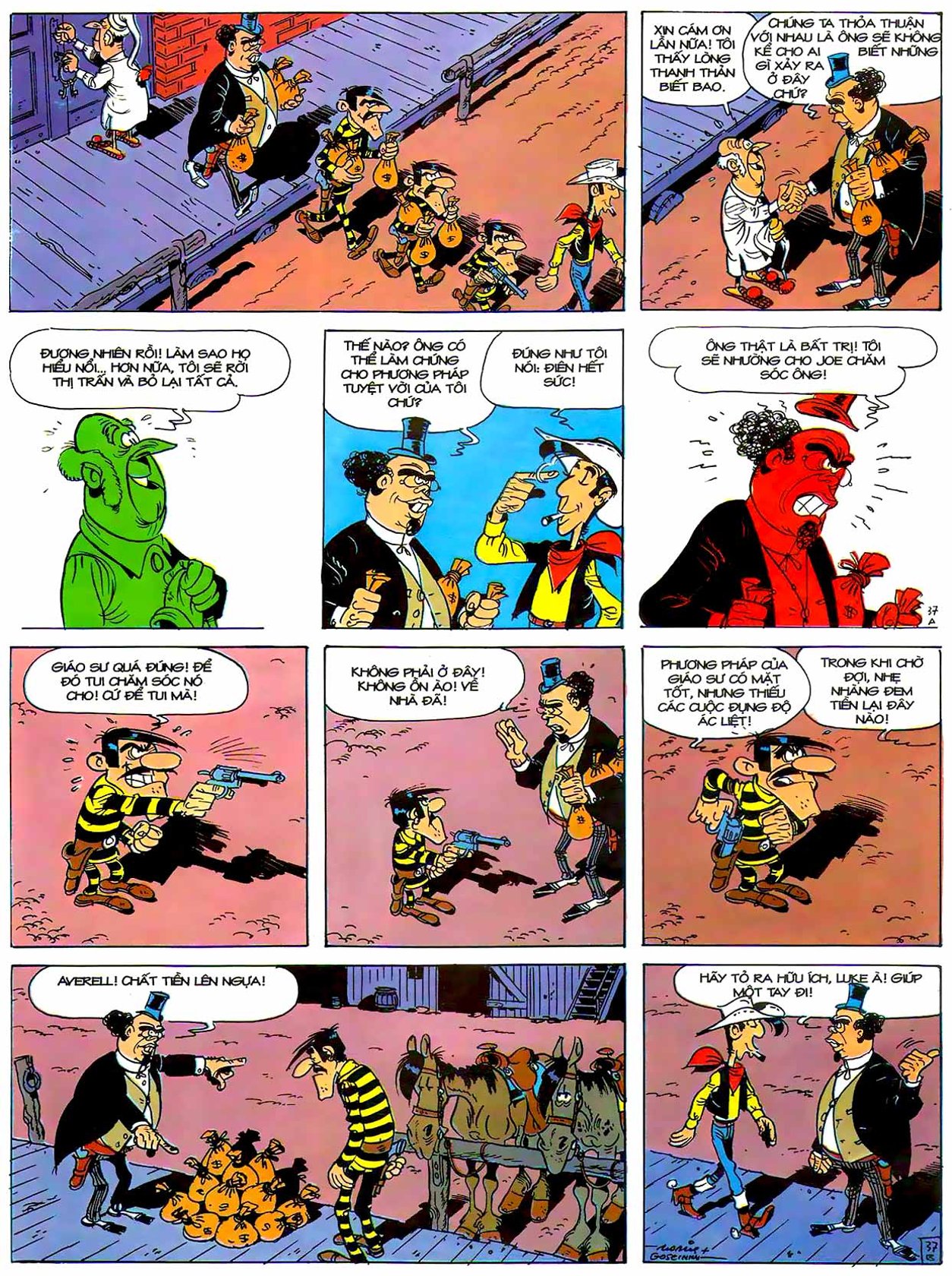 Tứ Quái Dalton Hết Bệnh — page 38