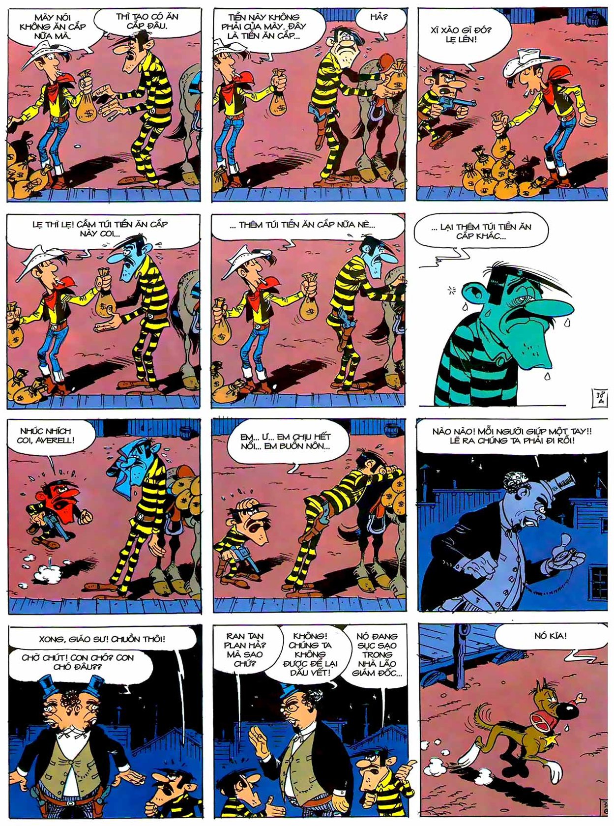 Tứ Quái Dalton Hết Bệnh — page 39