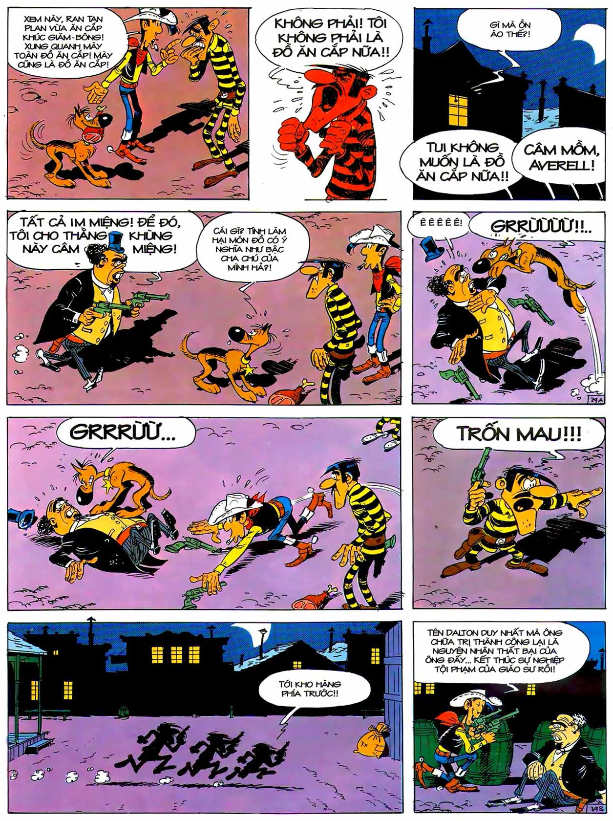Tứ Quái Dalton Hết Bệnh — page 40