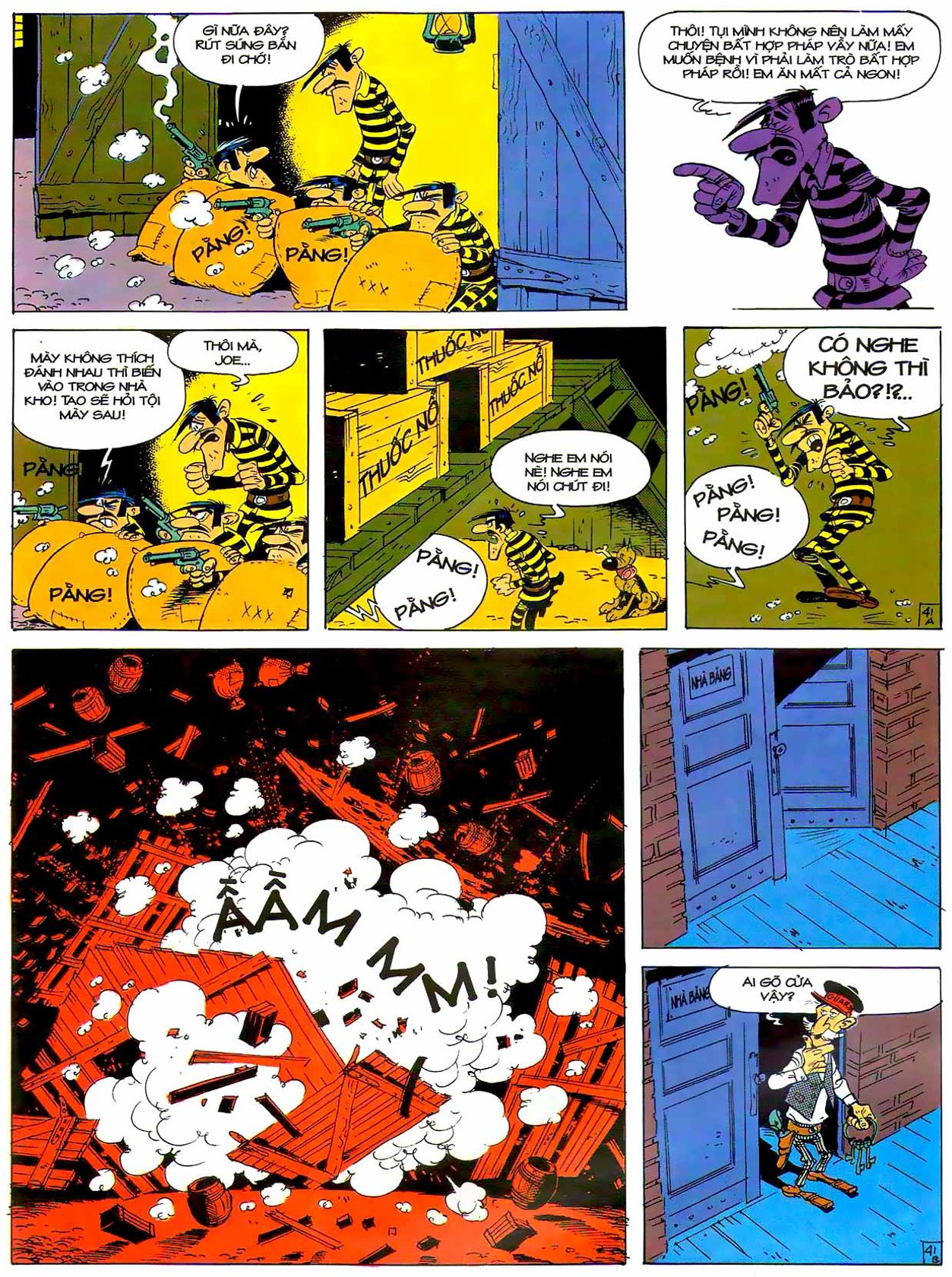 Tứ Quái Dalton Hết Bệnh — page 42