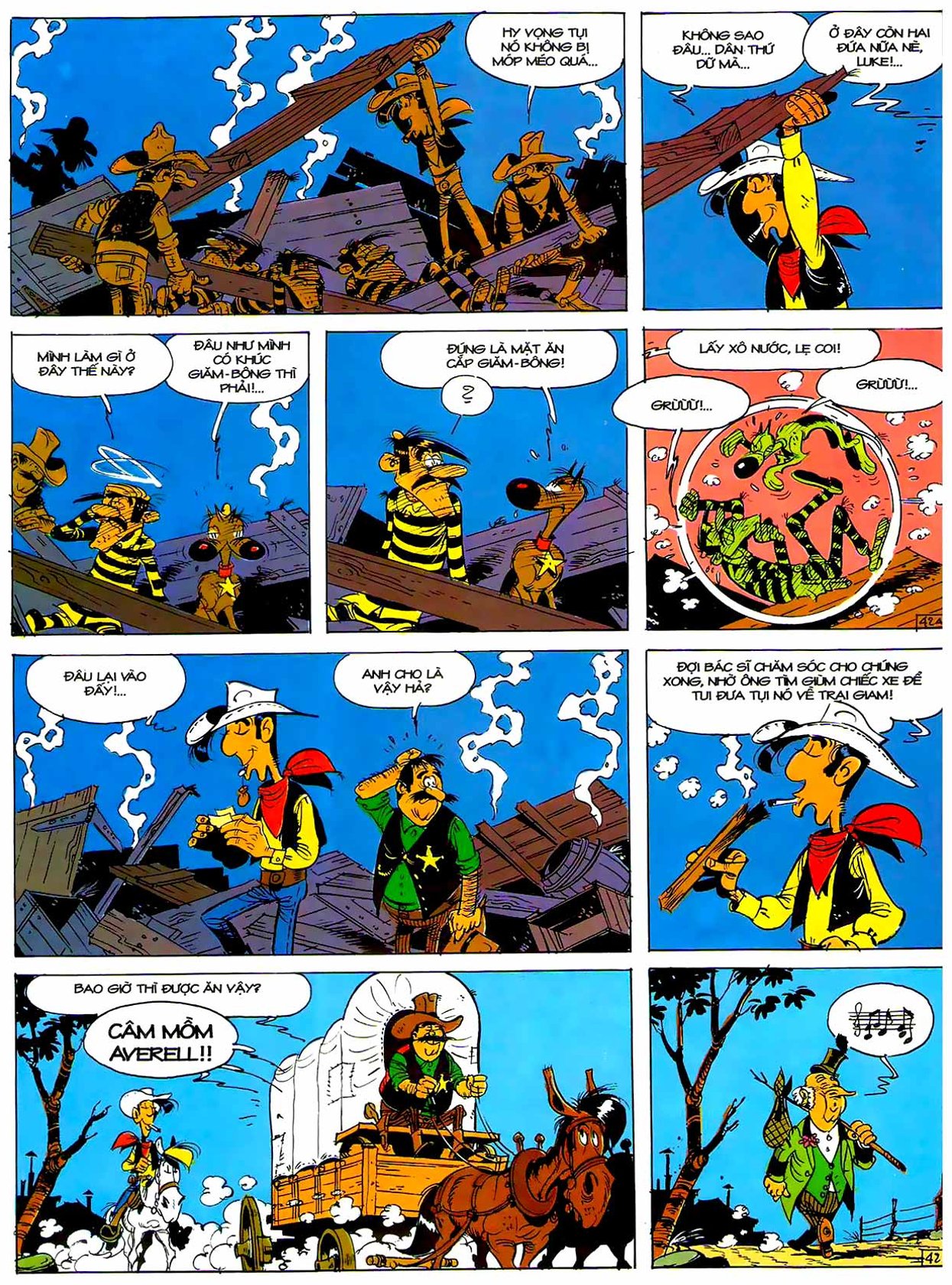 Tứ Quái Dalton Hết Bệnh — page 43