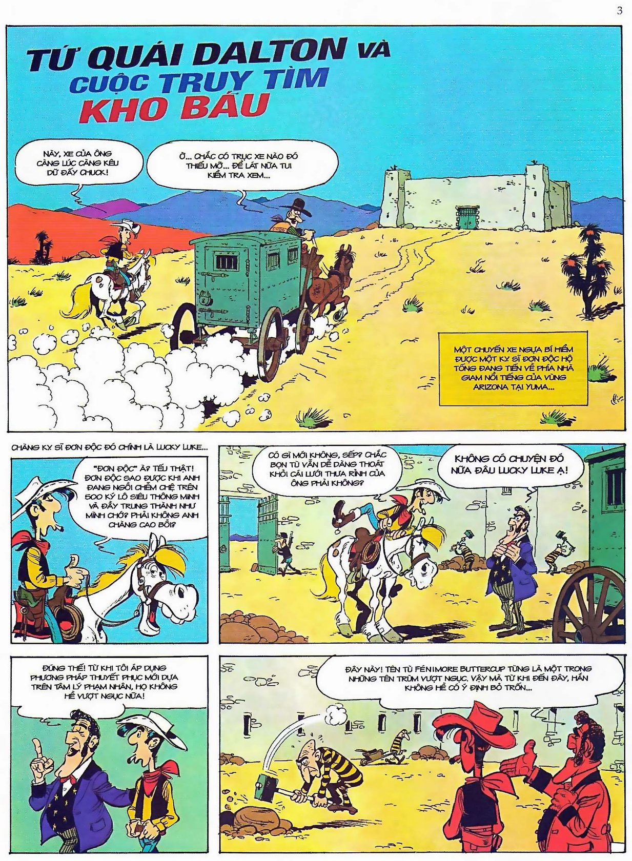 Tứ Quái Dalton Và Cuộc Truy Tìm Kho Báu — page 2