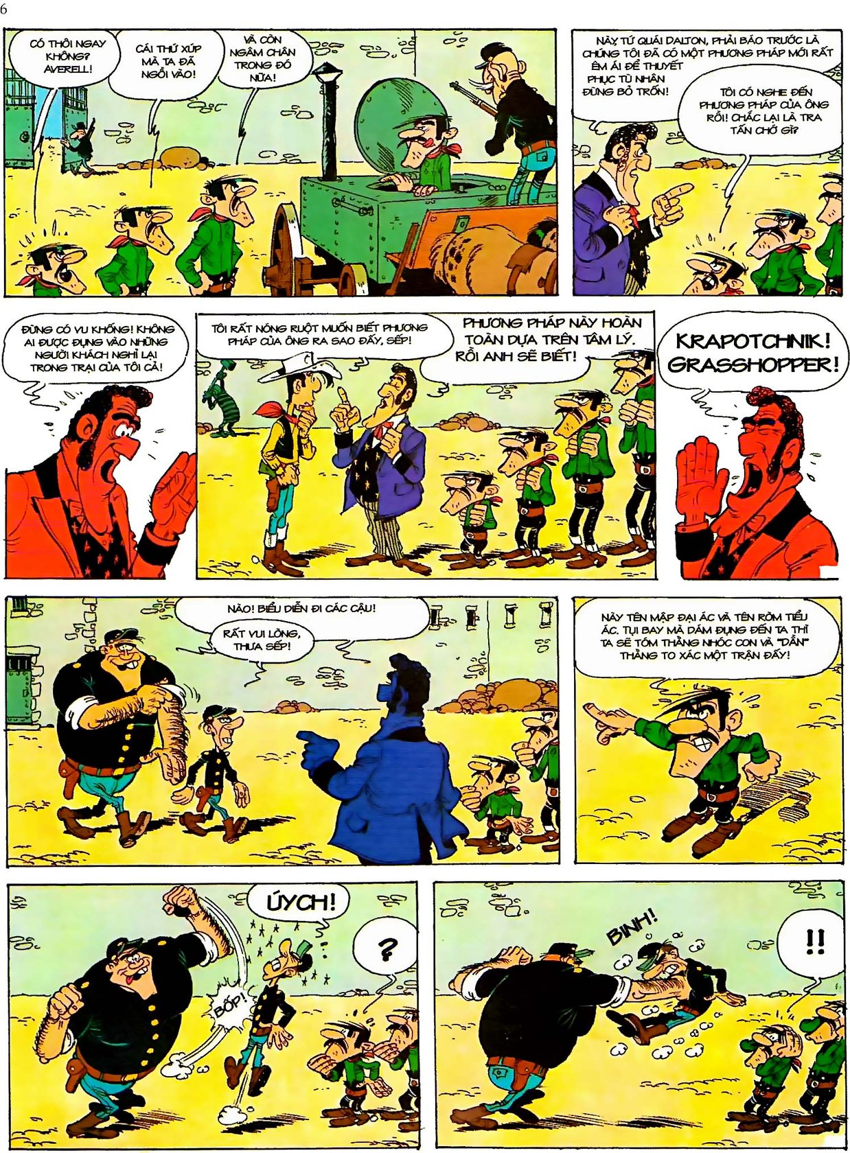 Tứ Quái Dalton Và Cuộc Truy Tìm Kho Báu — page 5