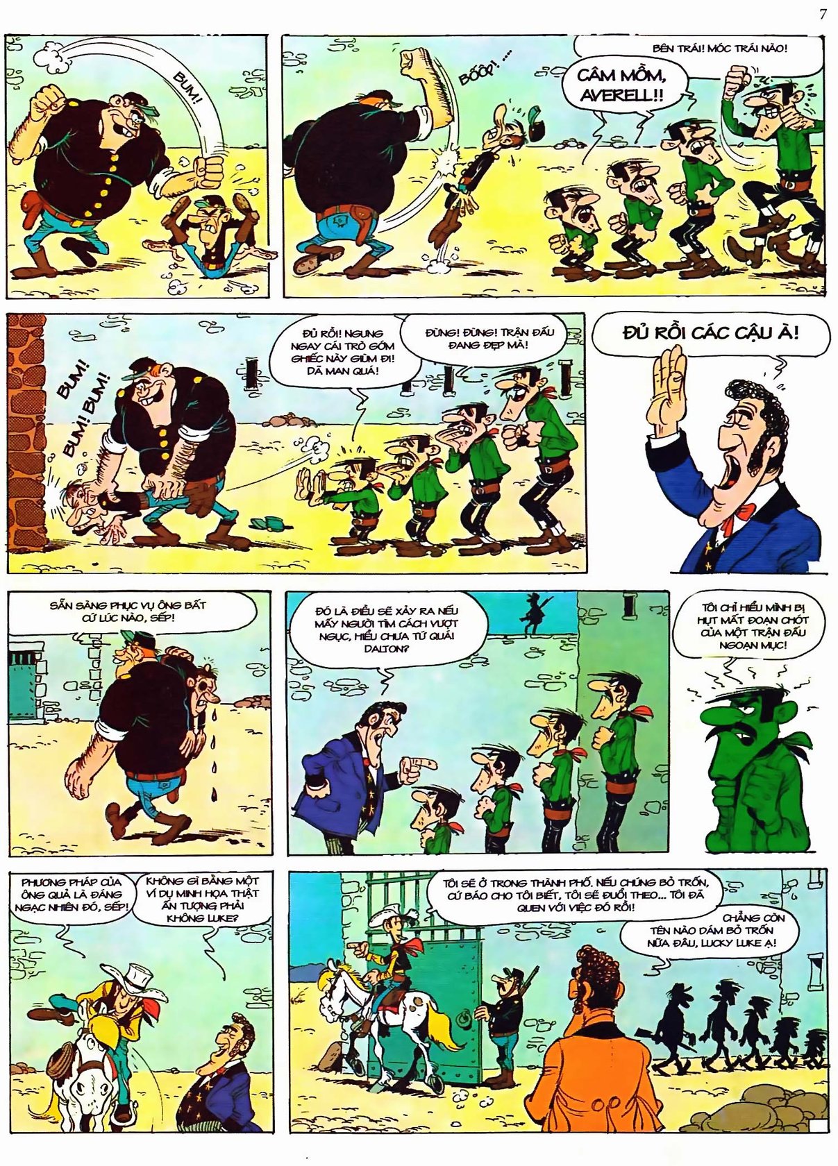 Tứ Quái Dalton Và Cuộc Truy Tìm Kho Báu — page 6