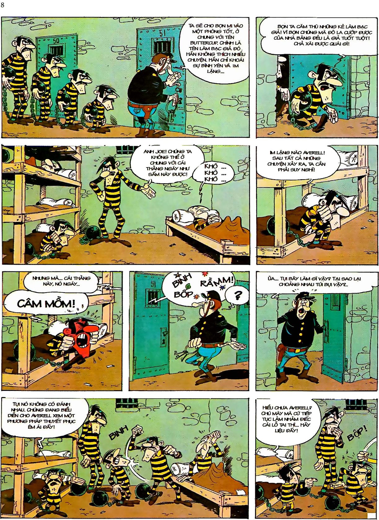 Tứ Quái Dalton Và Cuộc Truy Tìm Kho Báu — page 7