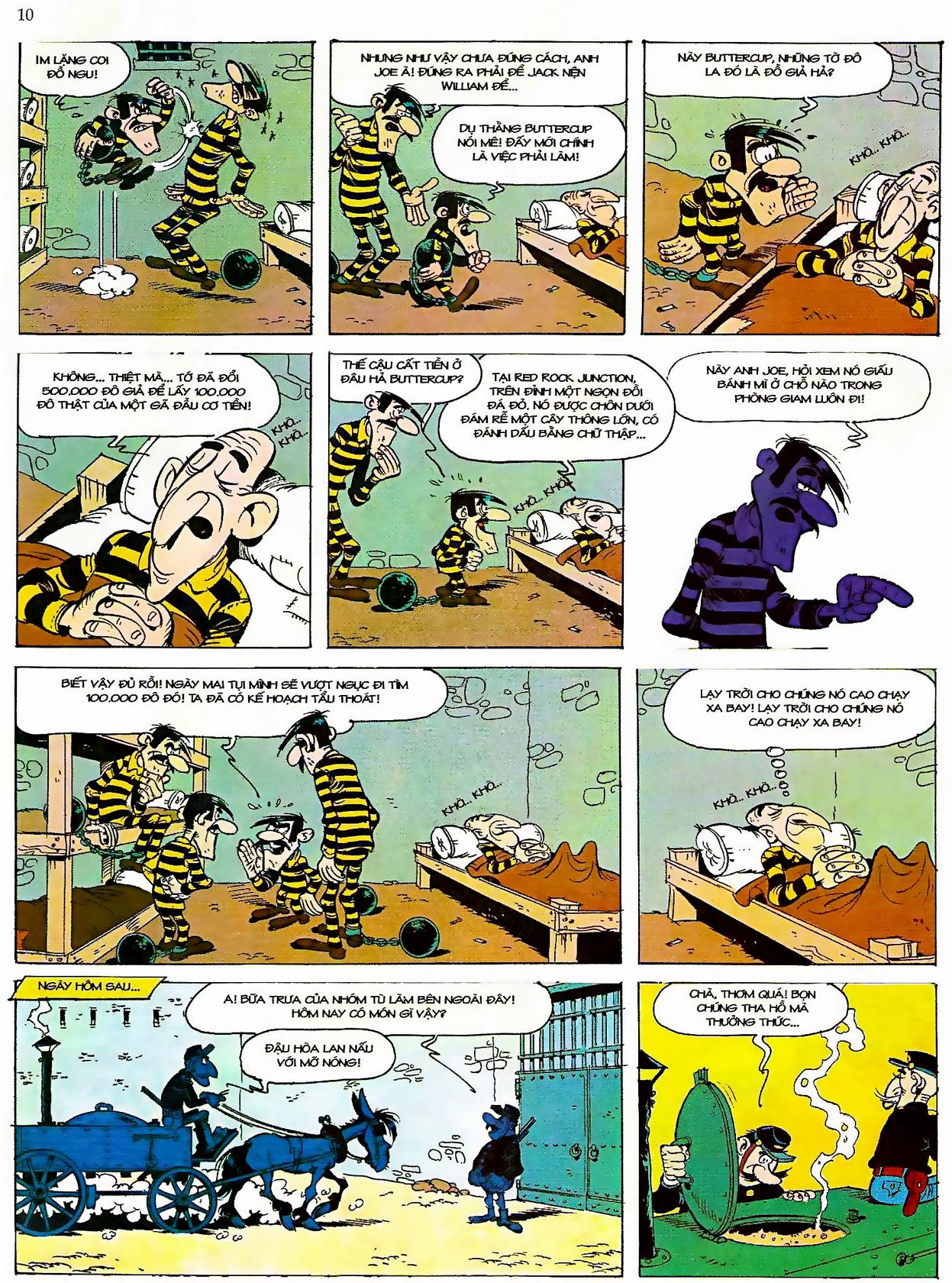 Tứ Quái Dalton Và Cuộc Truy Tìm Kho Báu — page 9
