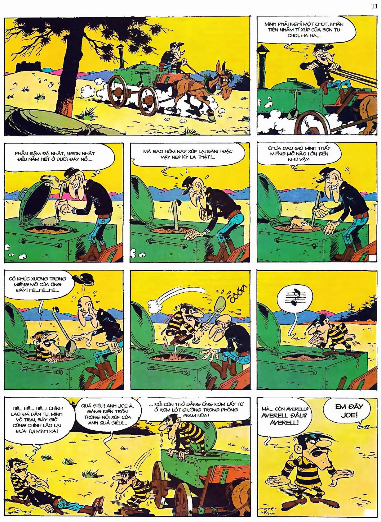 Tứ Quái Dalton Và Cuộc Truy Tìm Kho Báu — page 10
