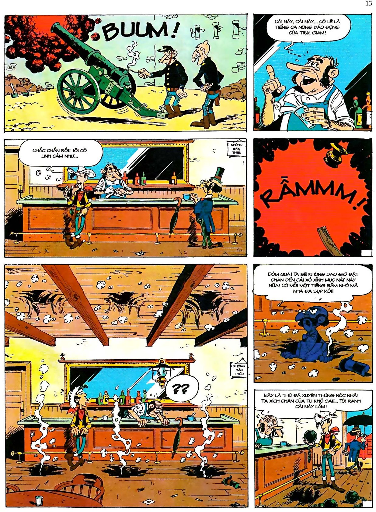 Tứ Quái Dalton Và Cuộc Truy Tìm Kho Báu — page 12