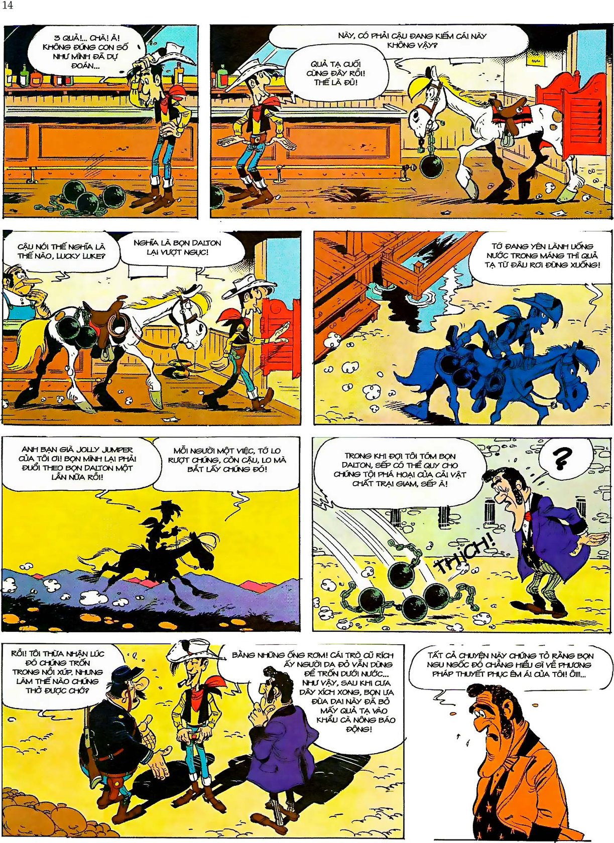 Tứ Quái Dalton Và Cuộc Truy Tìm Kho Báu — page 13