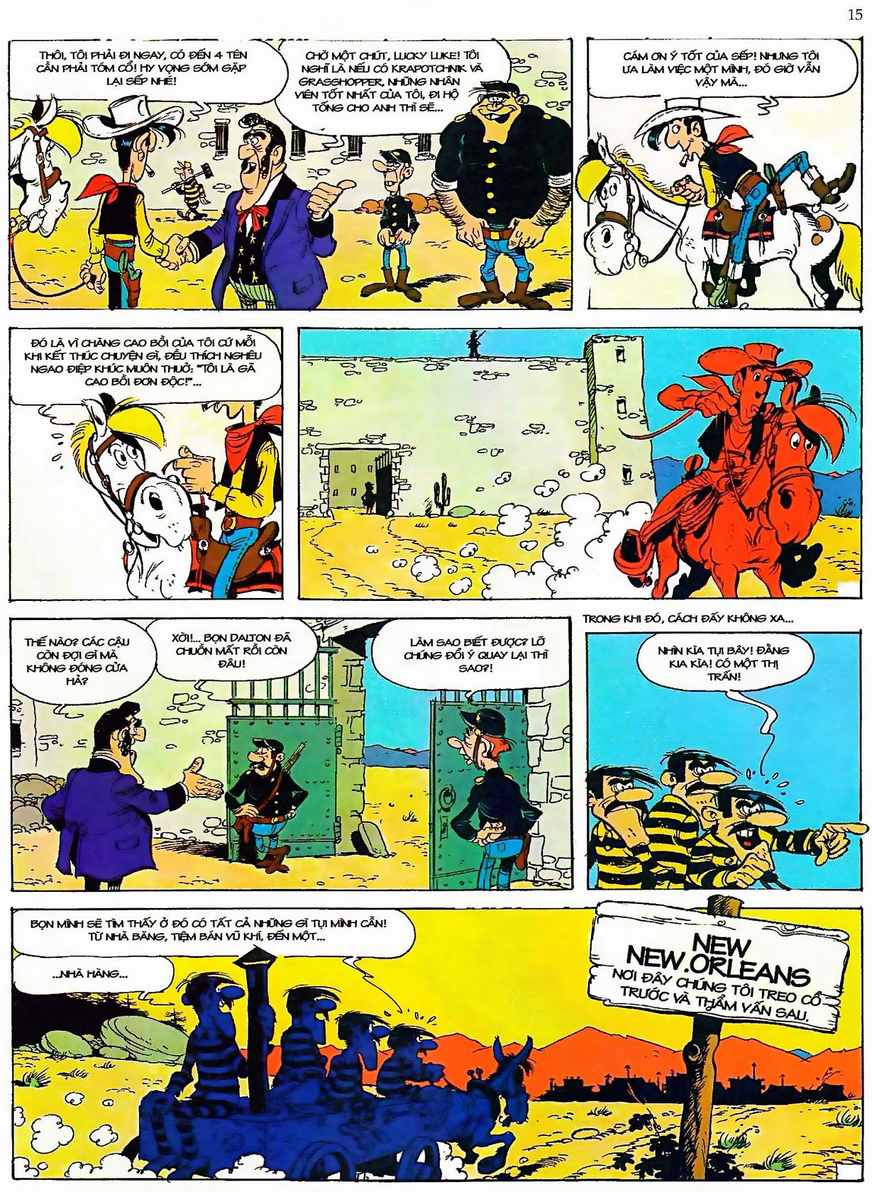 Tứ Quái Dalton Và Cuộc Truy Tìm Kho Báu — page 14