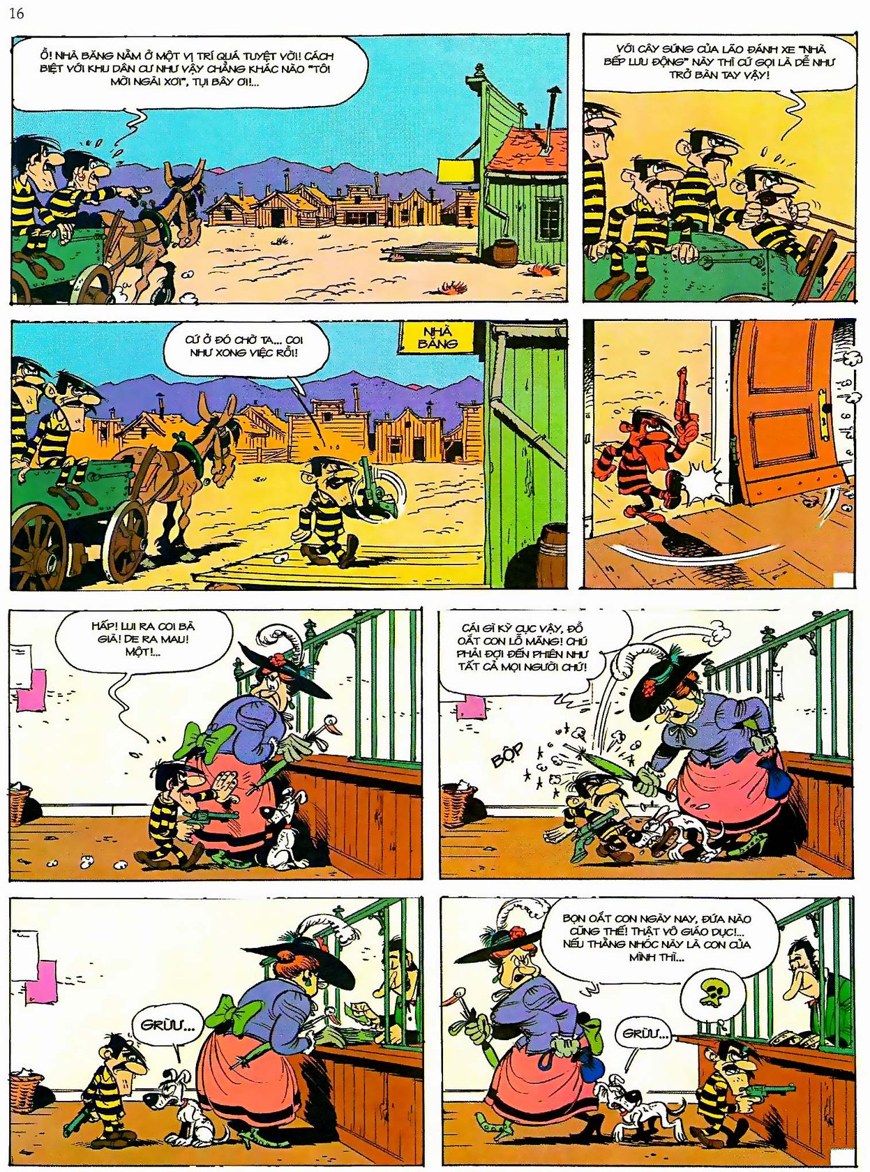 Tứ Quái Dalton Và Cuộc Truy Tìm Kho Báu — page 15