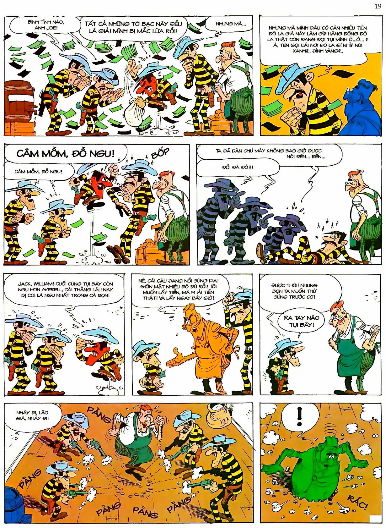 Tứ Quái Dalton Và Cuộc Truy Tìm Kho Báu — page 18