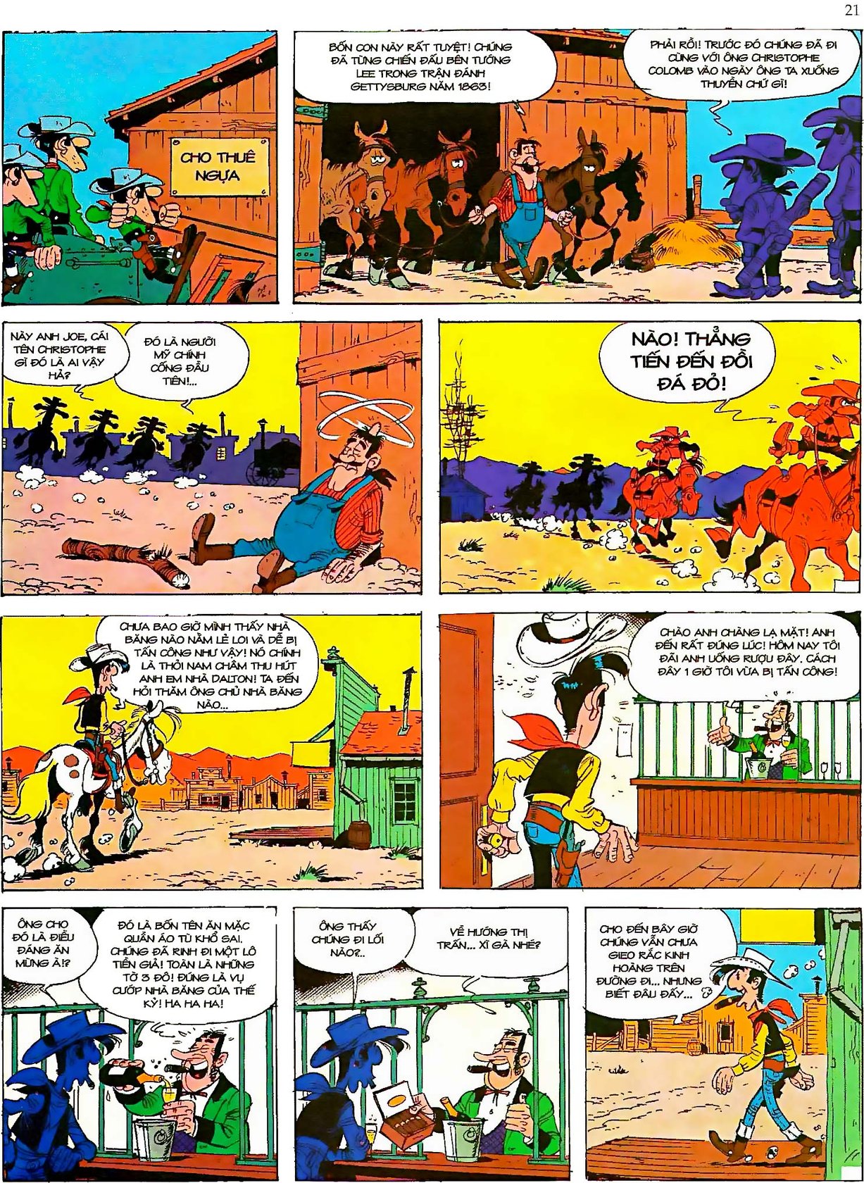 Tứ Quái Dalton Và Cuộc Truy Tìm Kho Báu — page 20