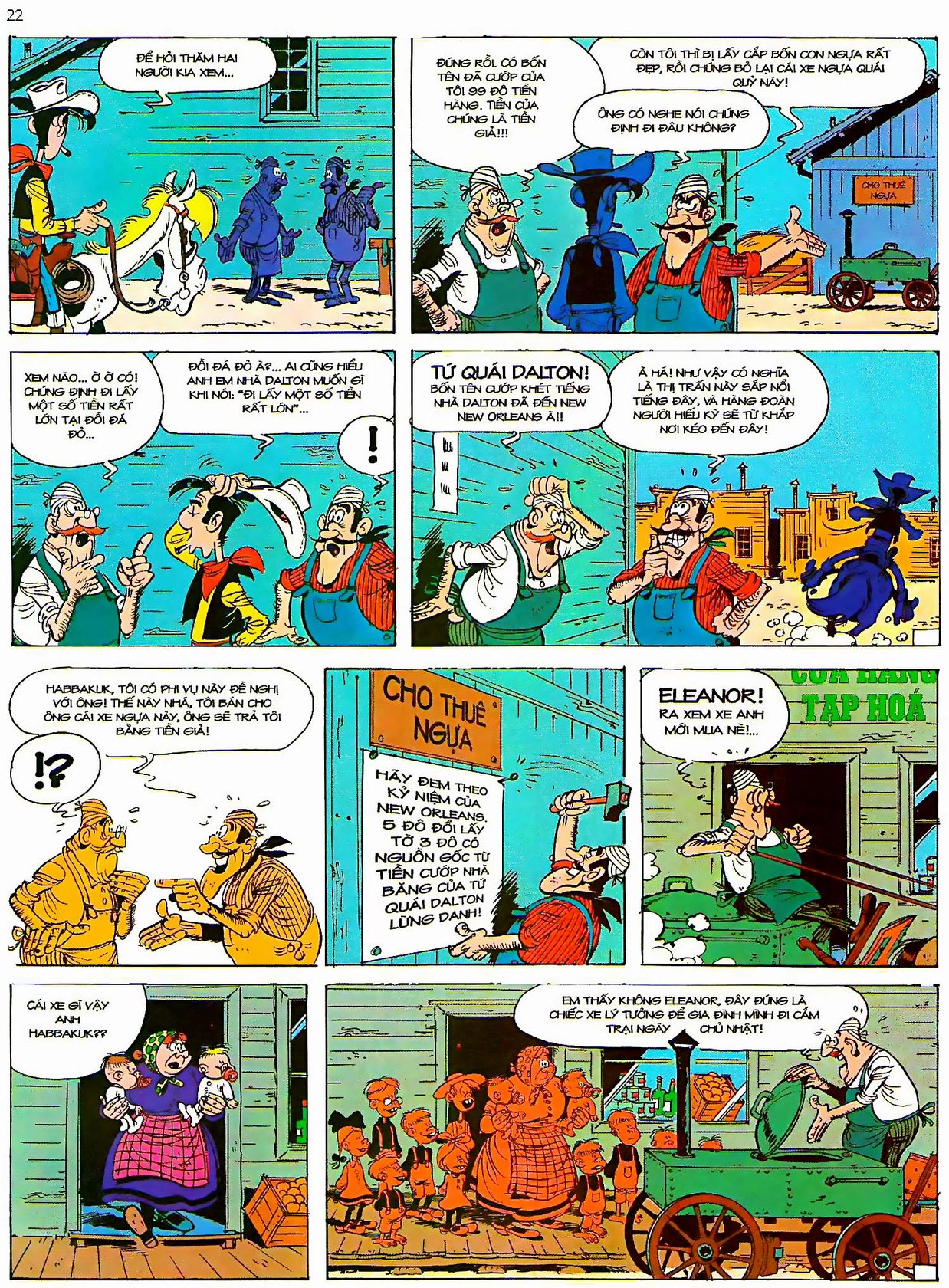 Tứ Quái Dalton Và Cuộc Truy Tìm Kho Báu — page 21