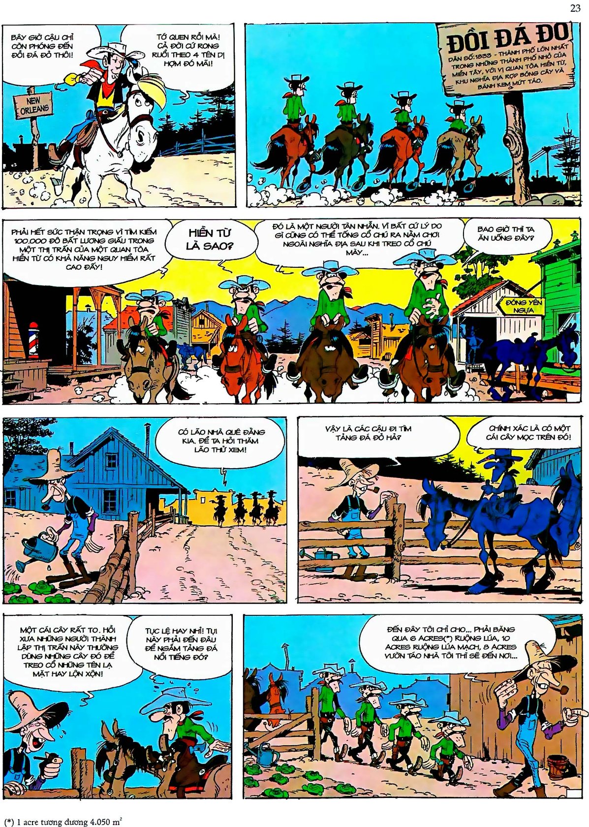 Tứ Quái Dalton Và Cuộc Truy Tìm Kho Báu — page 22