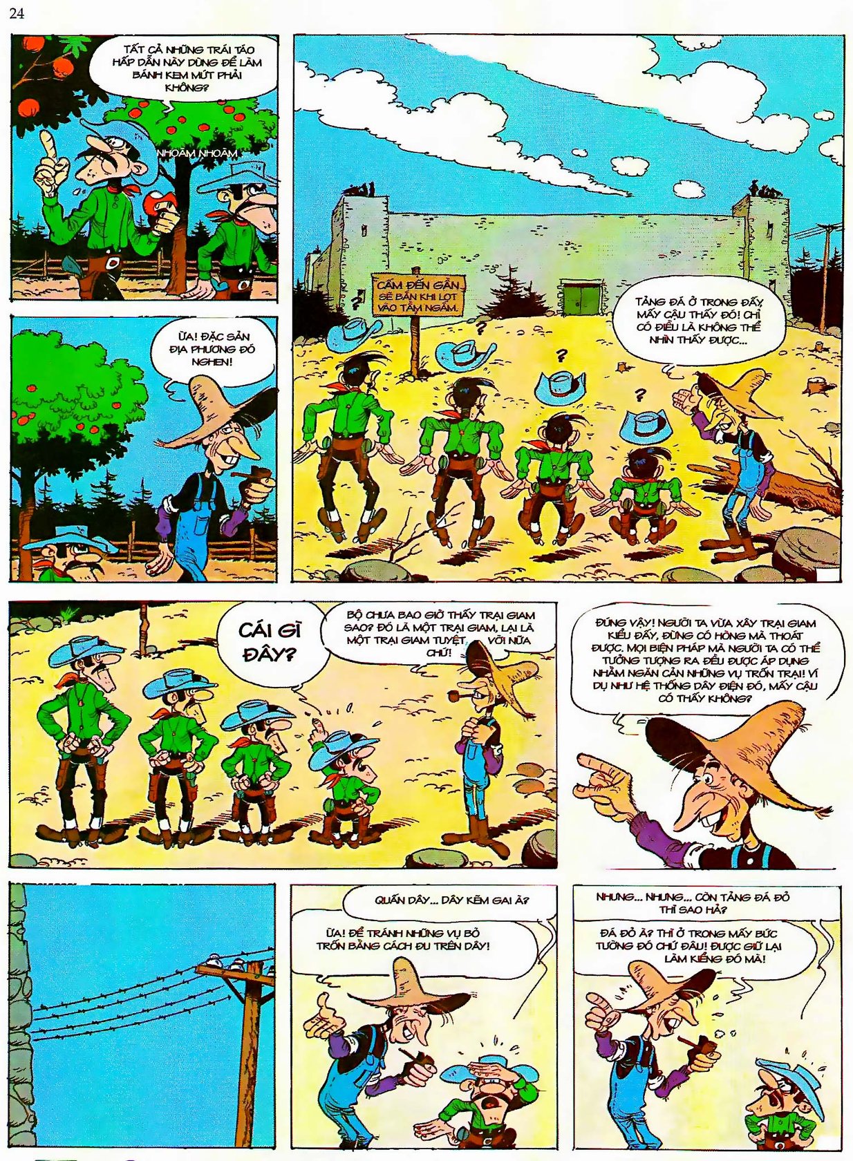 Tứ Quái Dalton Và Cuộc Truy Tìm Kho Báu — page 23