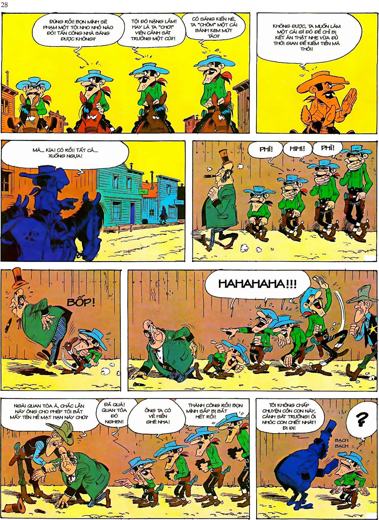 Tứ Quái Dalton Và Cuộc Truy Tìm Kho Báu — page 27