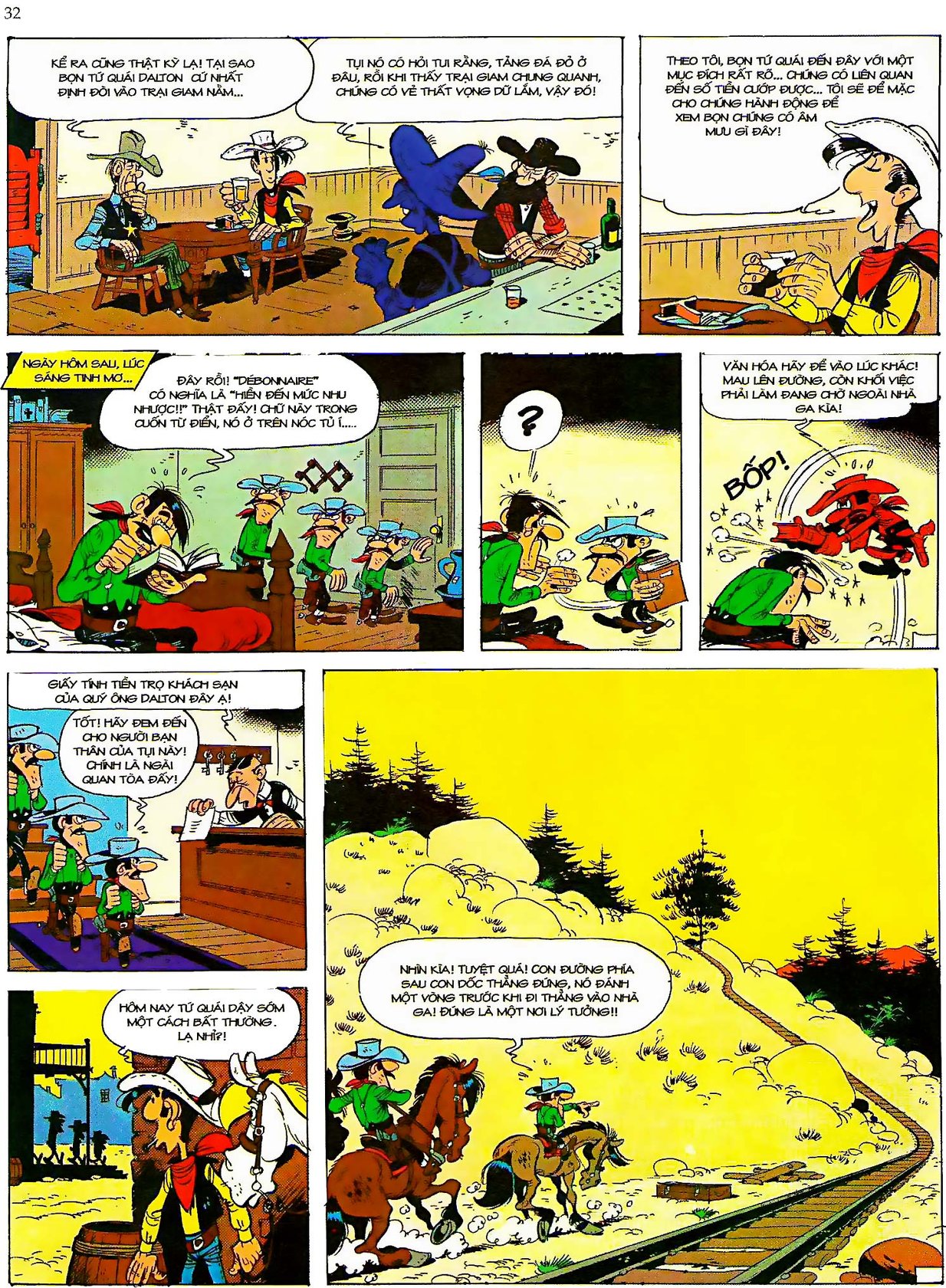 Tứ Quái Dalton Và Cuộc Truy Tìm Kho Báu — page 31