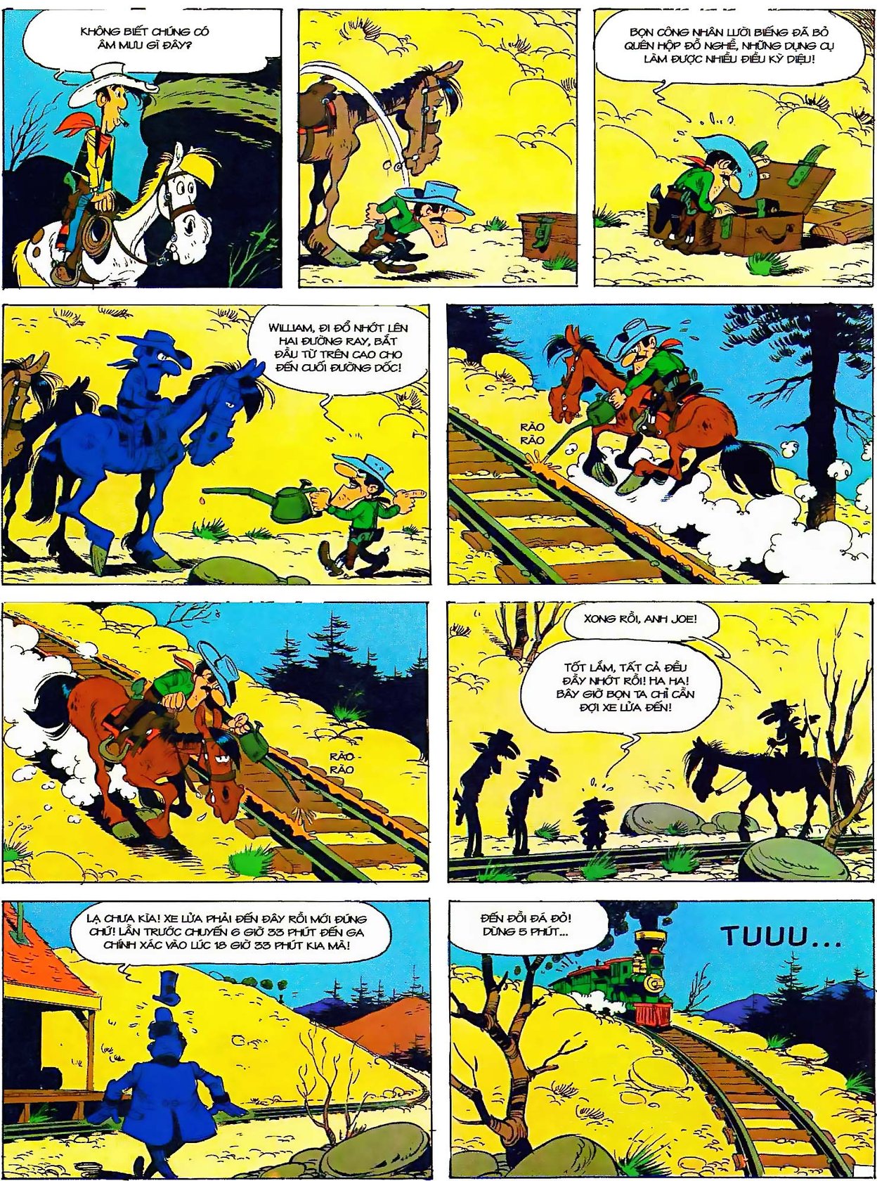 Tứ Quái Dalton Và Cuộc Truy Tìm Kho Báu — page 32