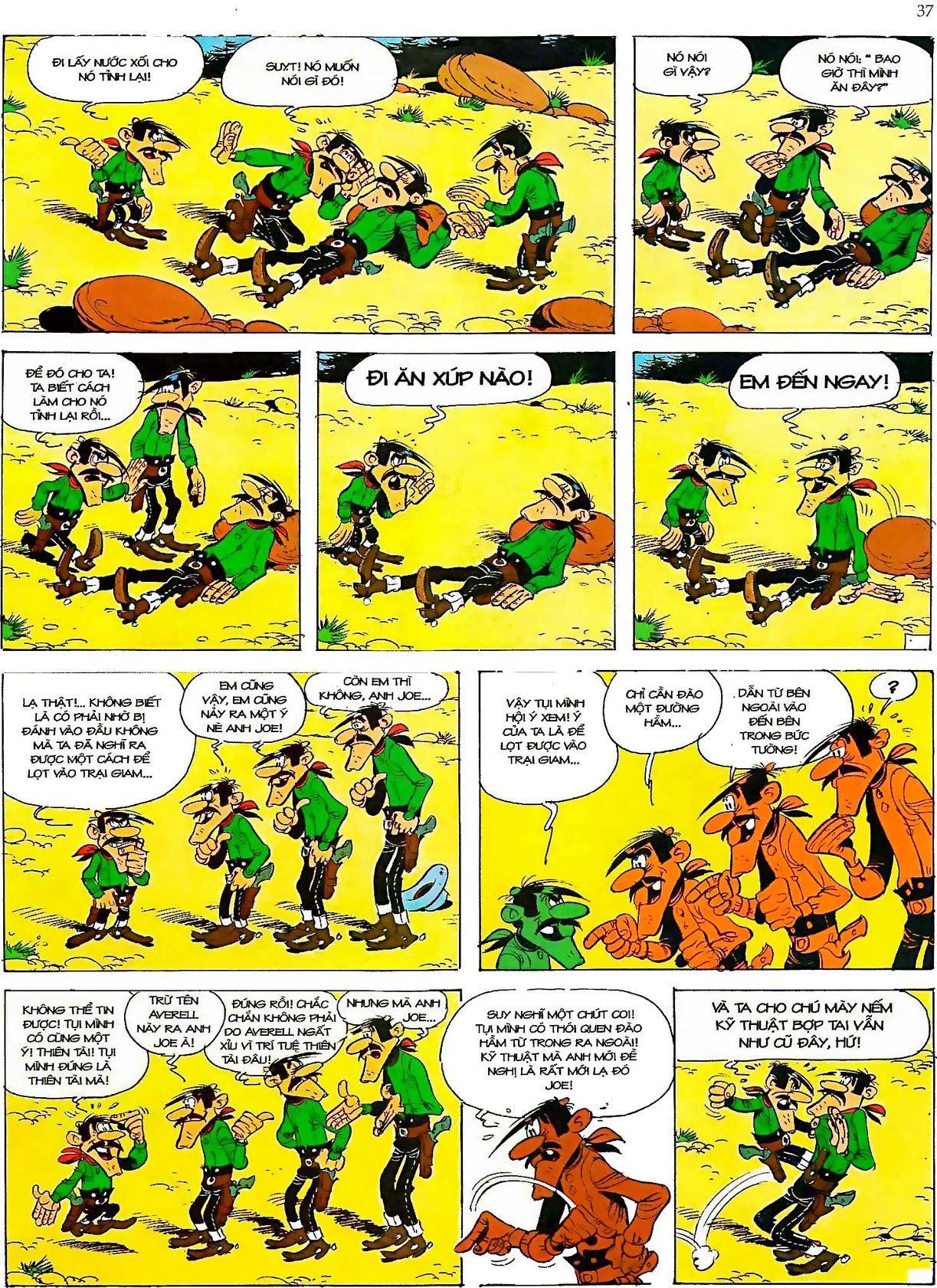 Tứ Quái Dalton Và Cuộc Truy Tìm Kho Báu — page 36