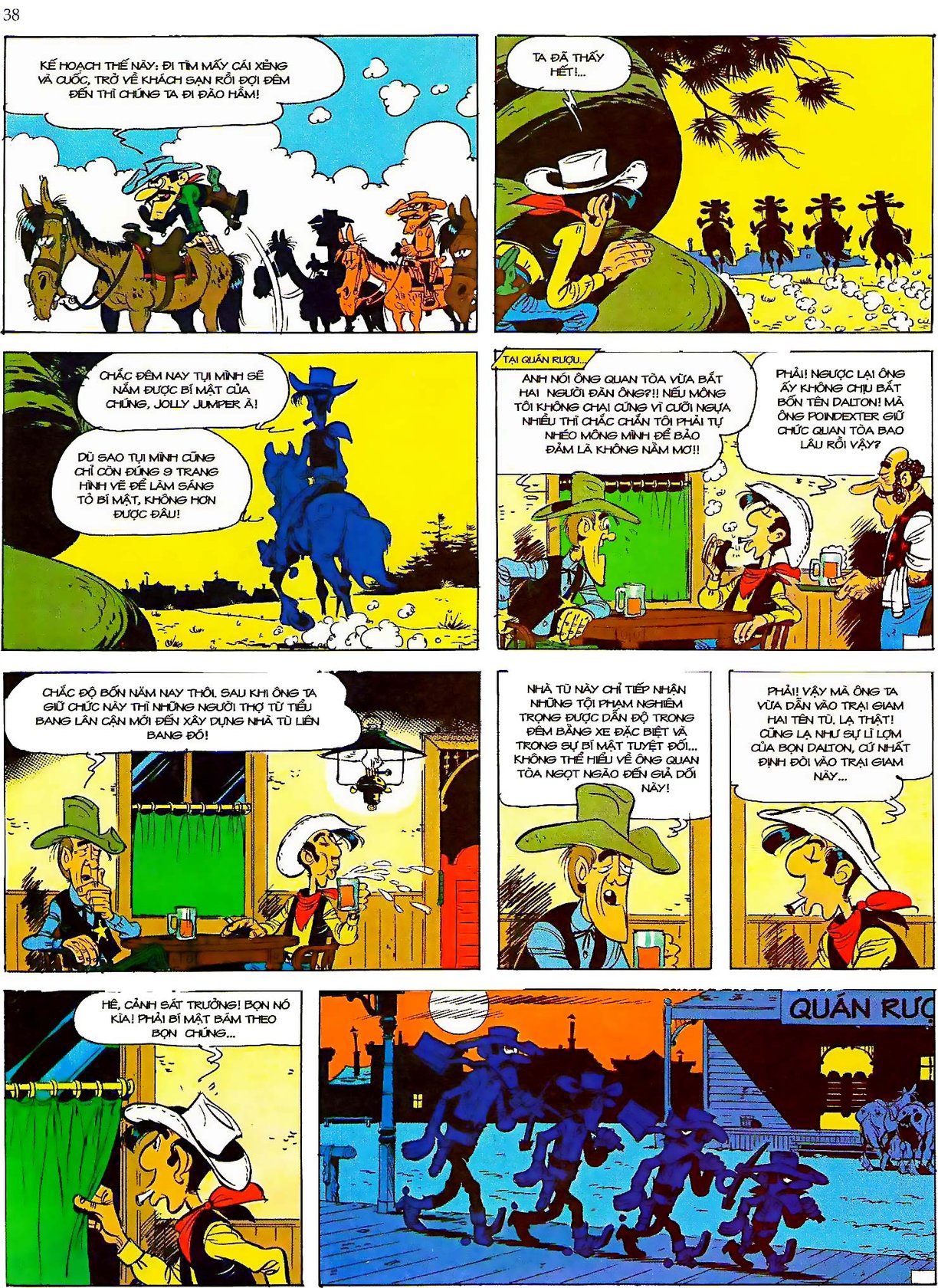 Tứ Quái Dalton Và Cuộc Truy Tìm Kho Báu — page 37