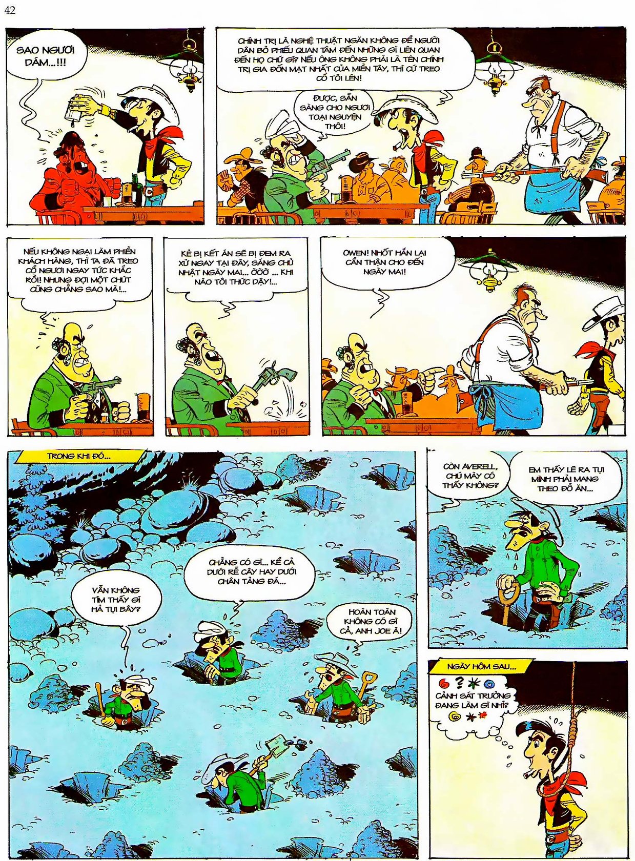 Tứ Quái Dalton Và Cuộc Truy Tìm Kho Báu — page 41