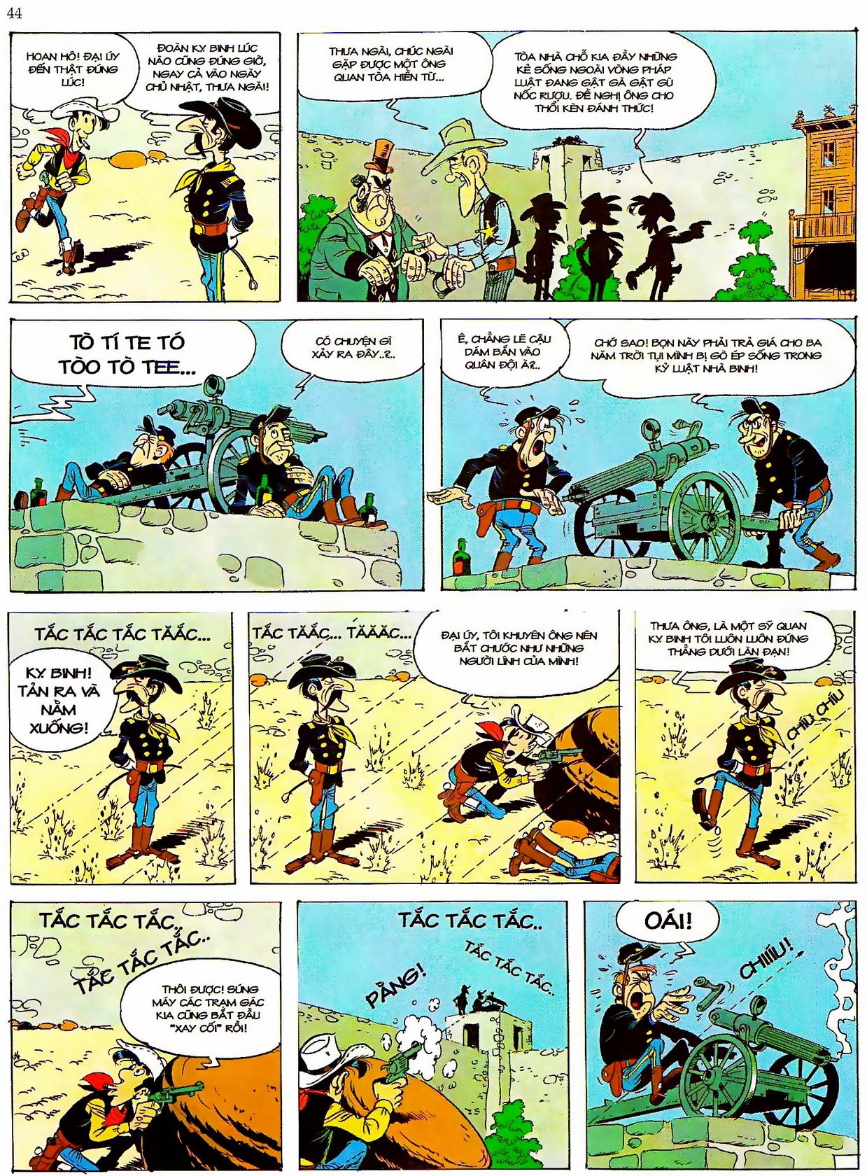 Tứ Quái Dalton Và Cuộc Truy Tìm Kho Báu — page 43