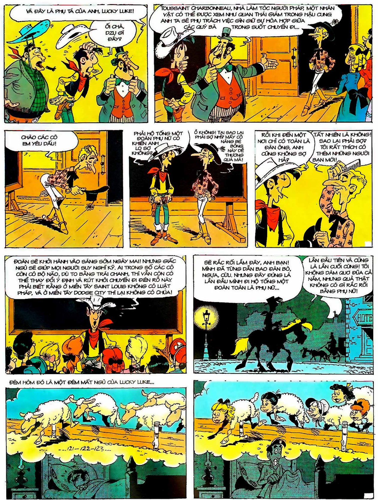 Hôn Thê Của Lucky Luke — page 9