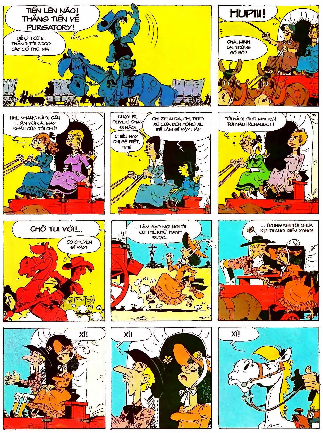 Hôn Thê Của Lucky Luke — page 10