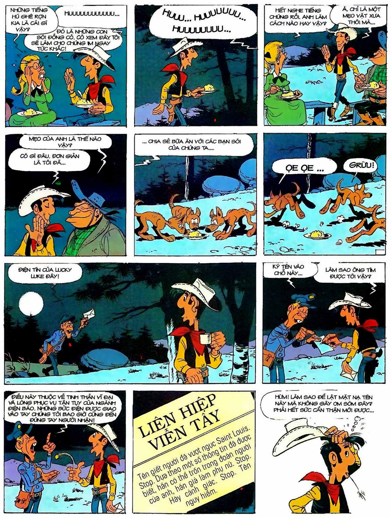 Hôn Thê Của Lucky Luke — page 12