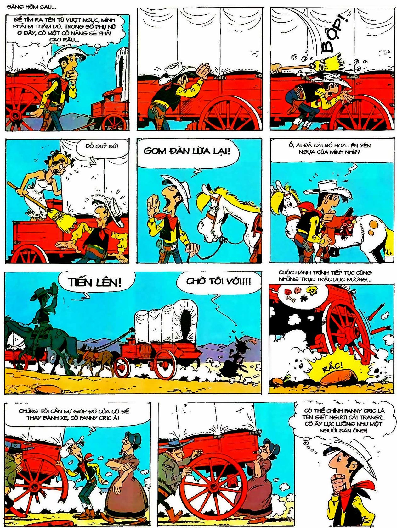 Hôn Thê Của Lucky Luke — page 13