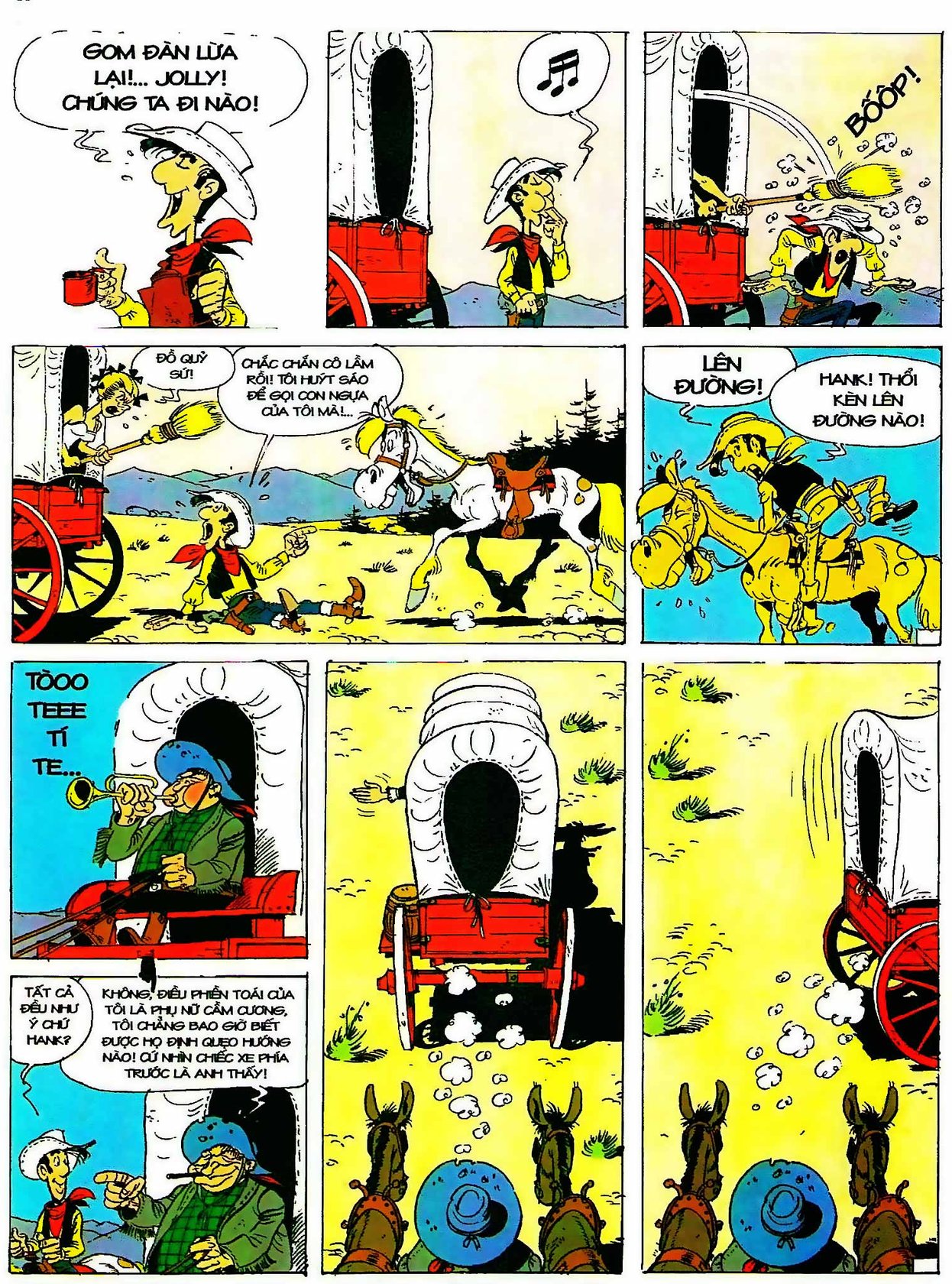 Hôn Thê Của Lucky Luke — page 15