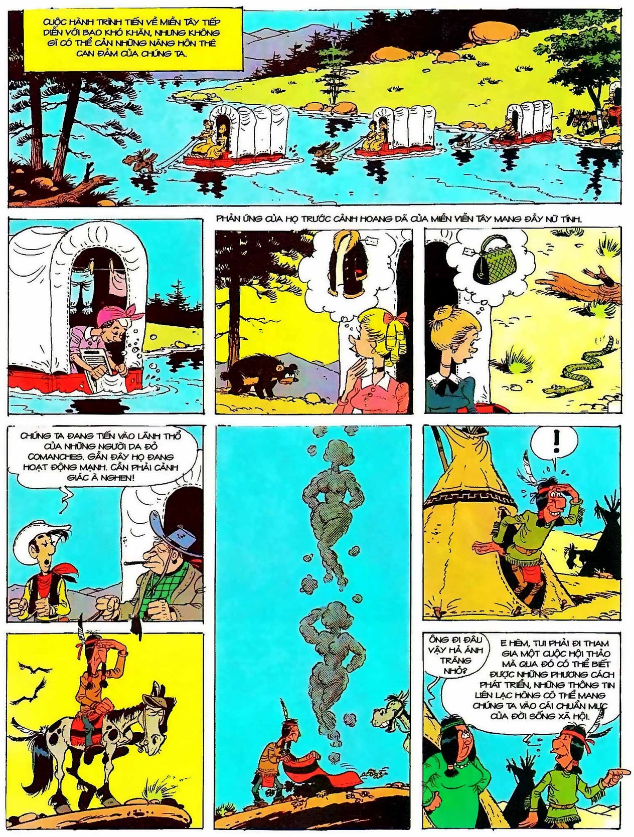 Hôn Thê Của Lucky Luke — page 16