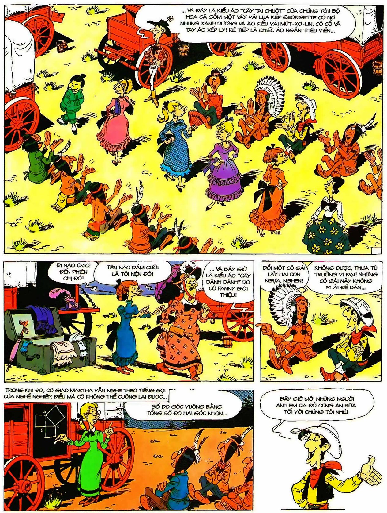 Hôn Thê Của Lucky Luke — page 21